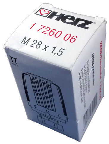 Головка  термо  HERZ   CLASSIC м28*1,5                  (1726006) - Изображение №2