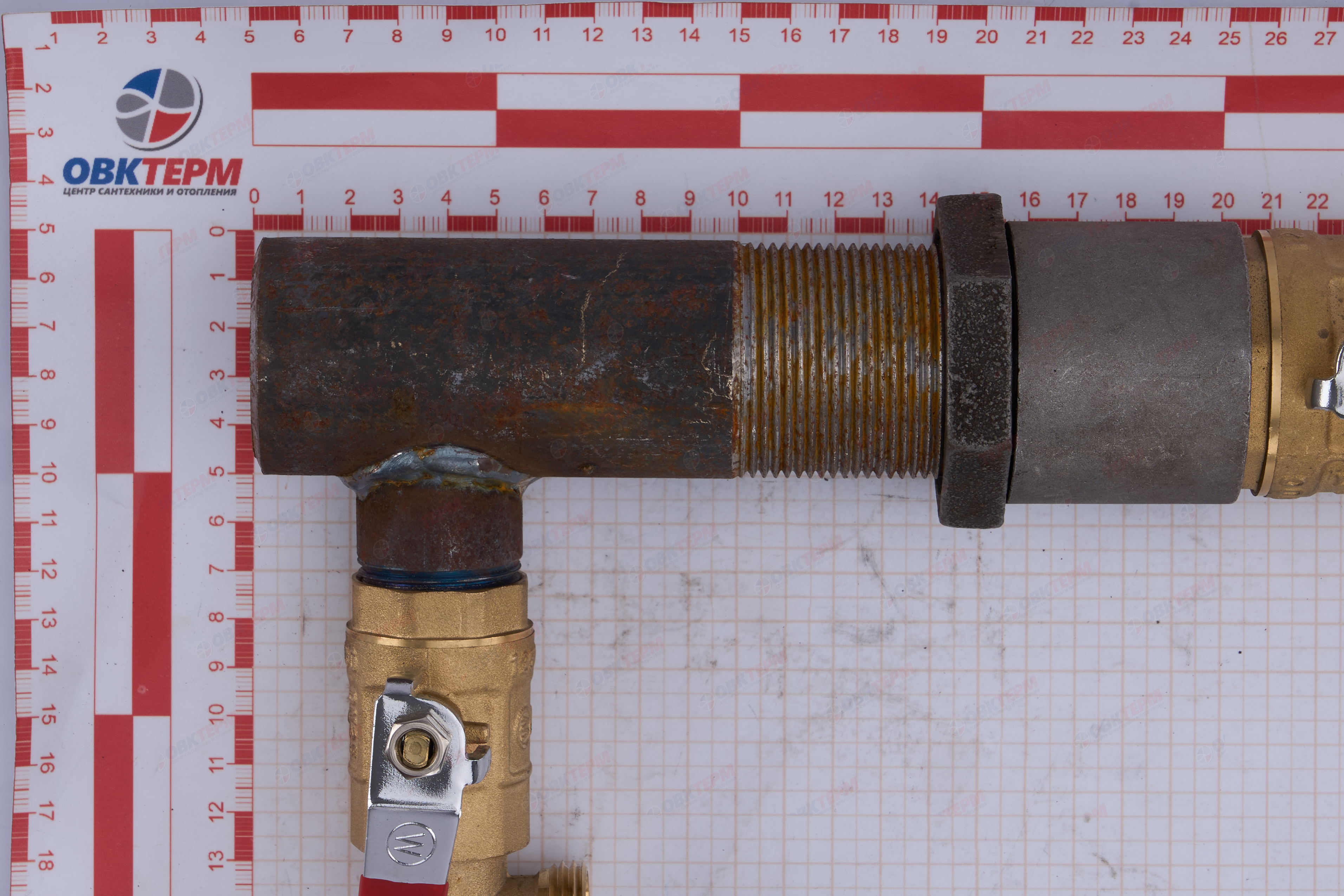 Байпас кран  короткий   40     1 1/2 " - миниатюра №6