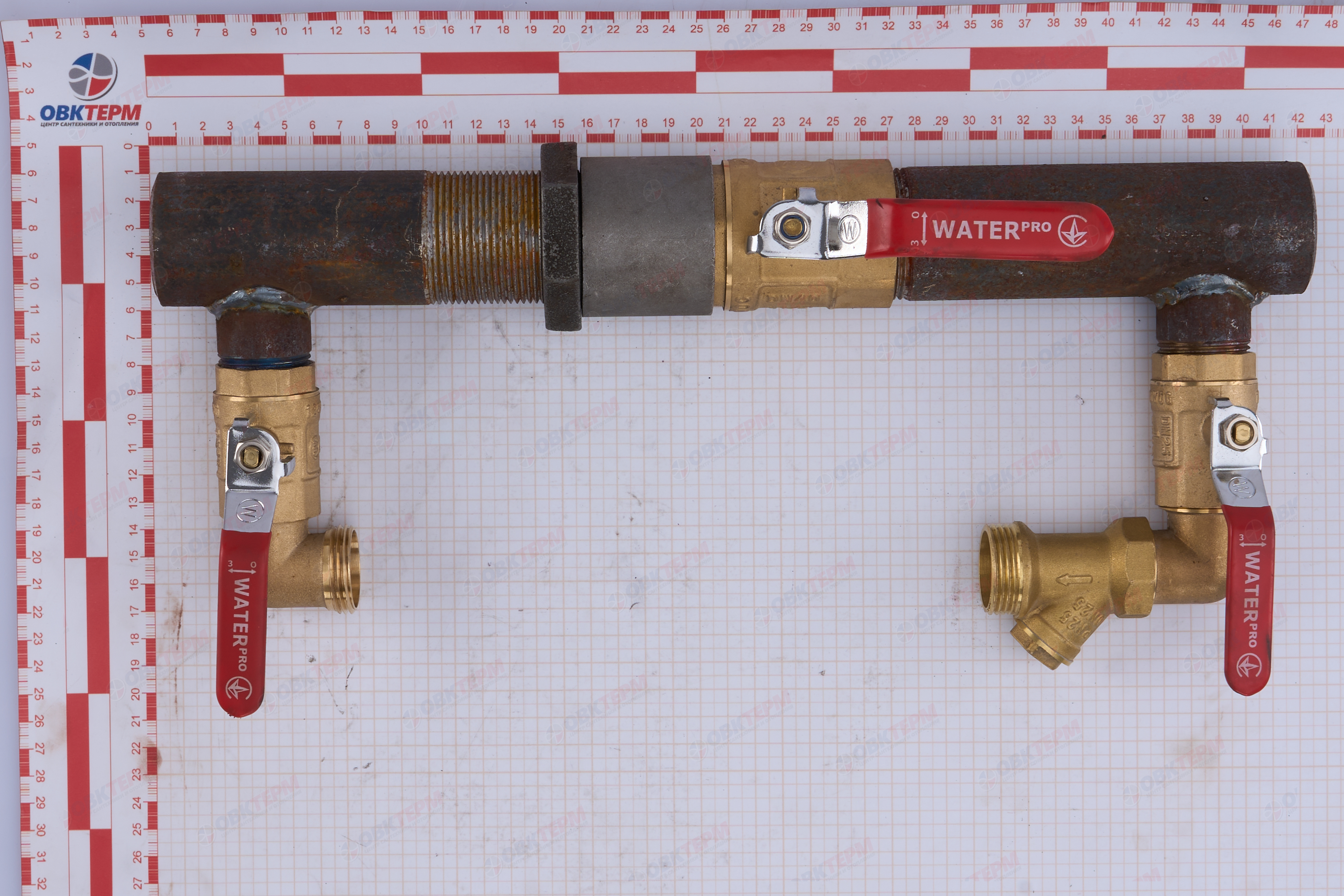 Байпас кран  короткий   40     1 1/2 " - миниатюра №7