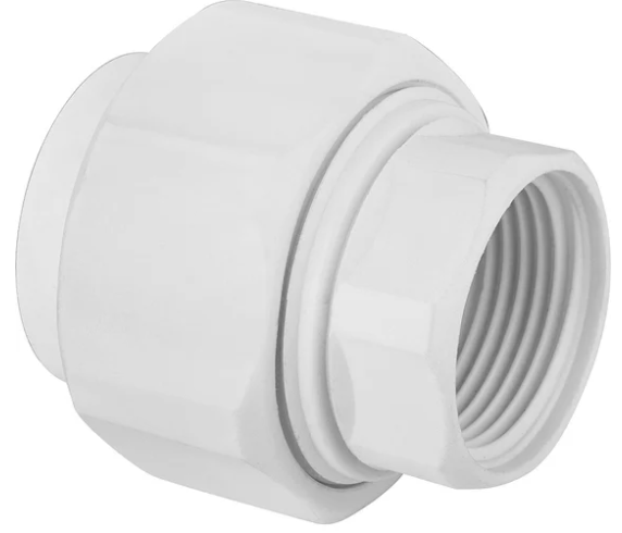 Разборное соединение  32 * 1"  В   PPSU  (ПЛАСТИК)  БЕЛАЯ PP-R    (RTP)    (150/15) - миниатюра №2