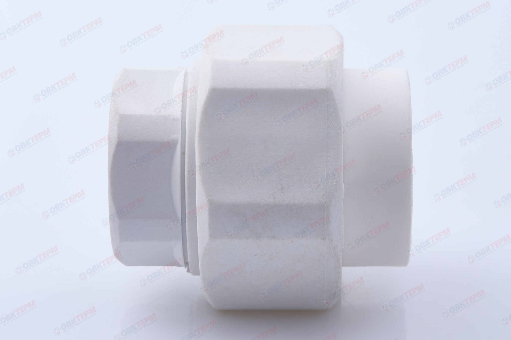 Разборное соединение  32 * 1"  В   PPSU  (ПЛАСТИК)  БЕЛАЯ PP-R    (RTP)    (150/15) - миниатюра №4