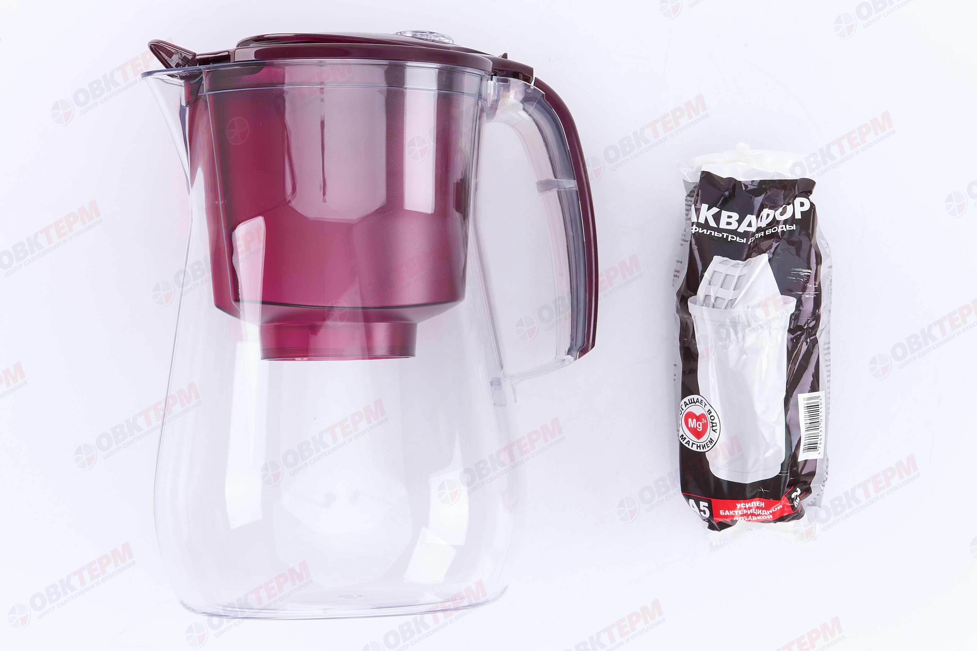 Аквафор     Кувшин Прованс  4,2л вишневый - Изображение №5