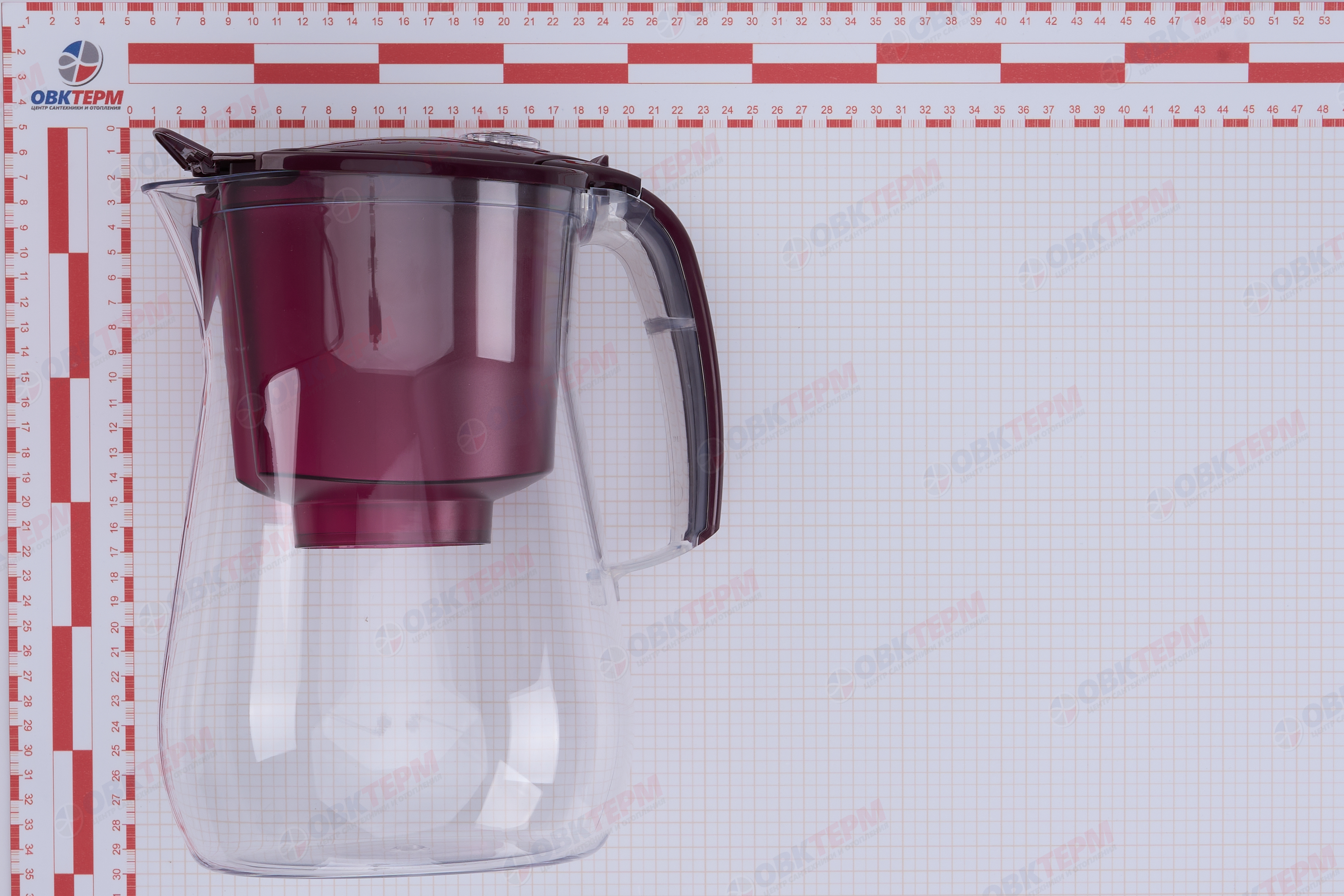 Аквафор     Кувшин Прованс  4,2л вишневый - миниатюра №6