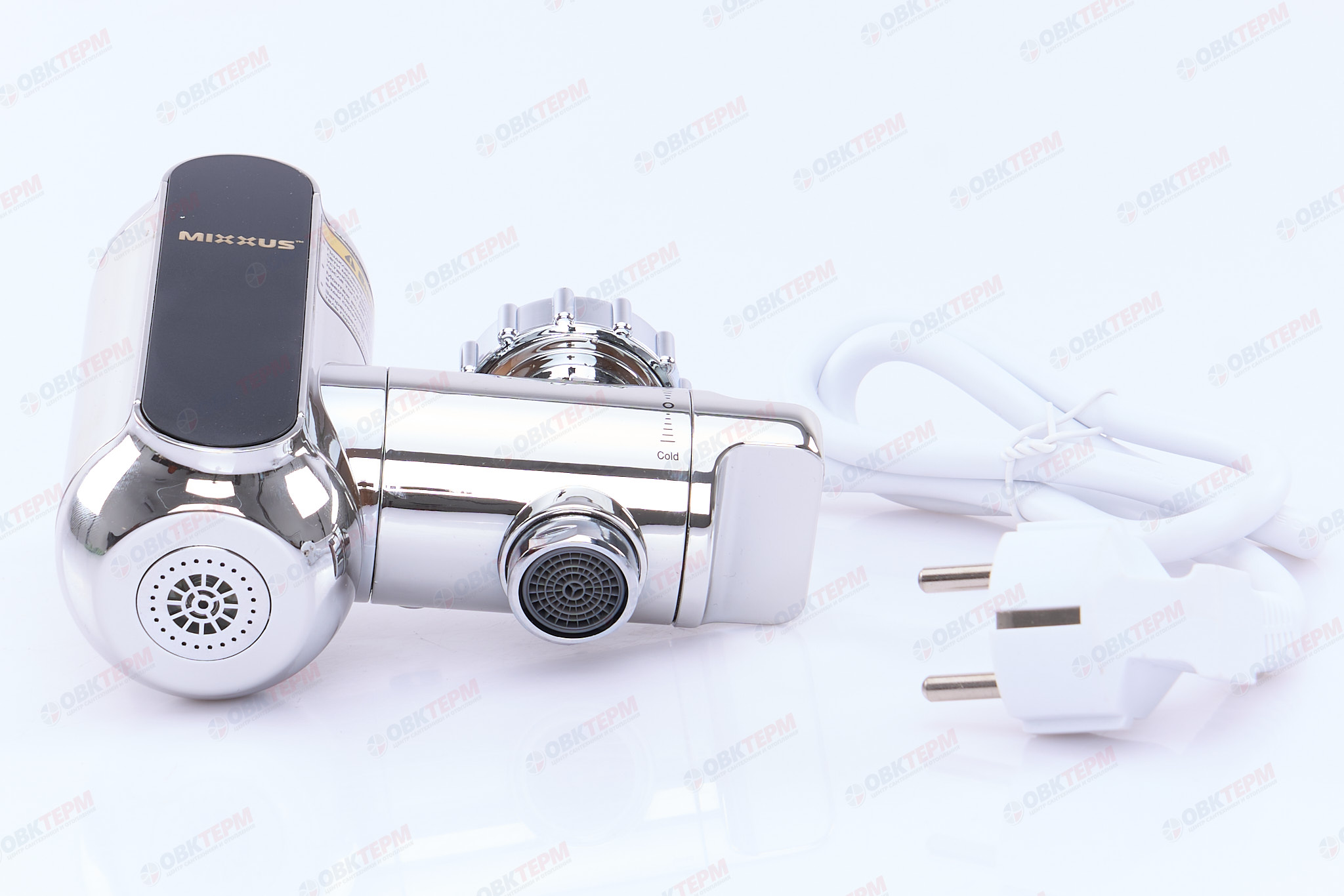 Водонагреватель на излив MIXXUS Electra 650-E CHROME /инд. темп. /крепл.на излив / 3 kW - Изображение №3