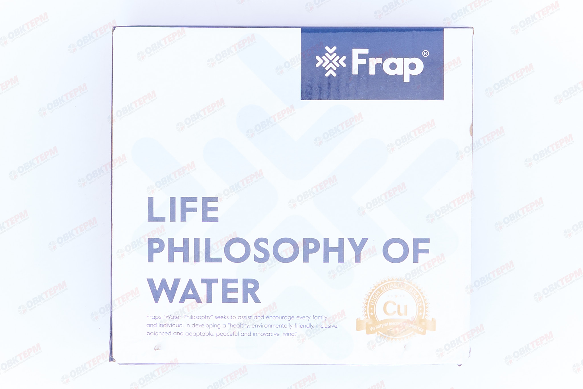 Смеситель д/умывальника FRAР F1071 хром /латунь /Ø35 /гайка (10 шт) - миниатюра №7