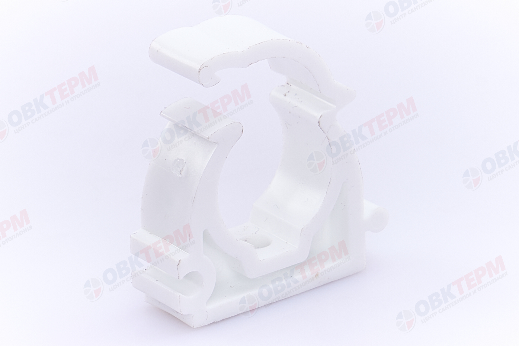 Крепление  20  с защелкой    БЕЛОЕ PP-R     (RTP)    (360/60) - Изображение №2