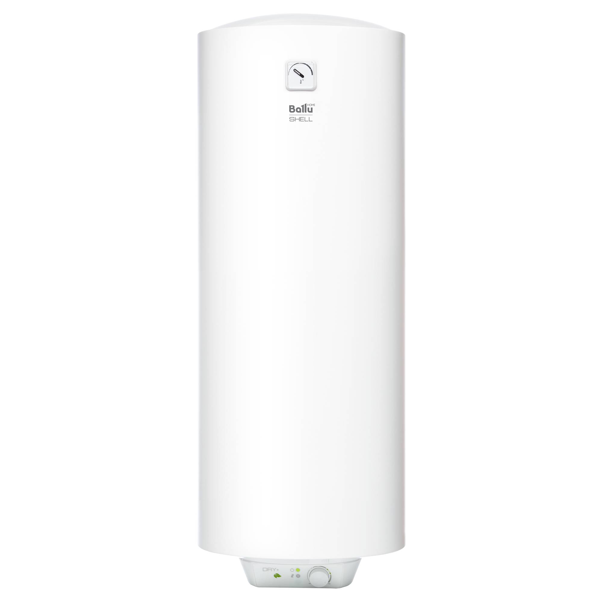 Водонагреватель  Ballu BWH/S 150 Shell   (1,5 кВт, сухой тэн, белый,  ш460*в1260*г460 ) - Изображение №1