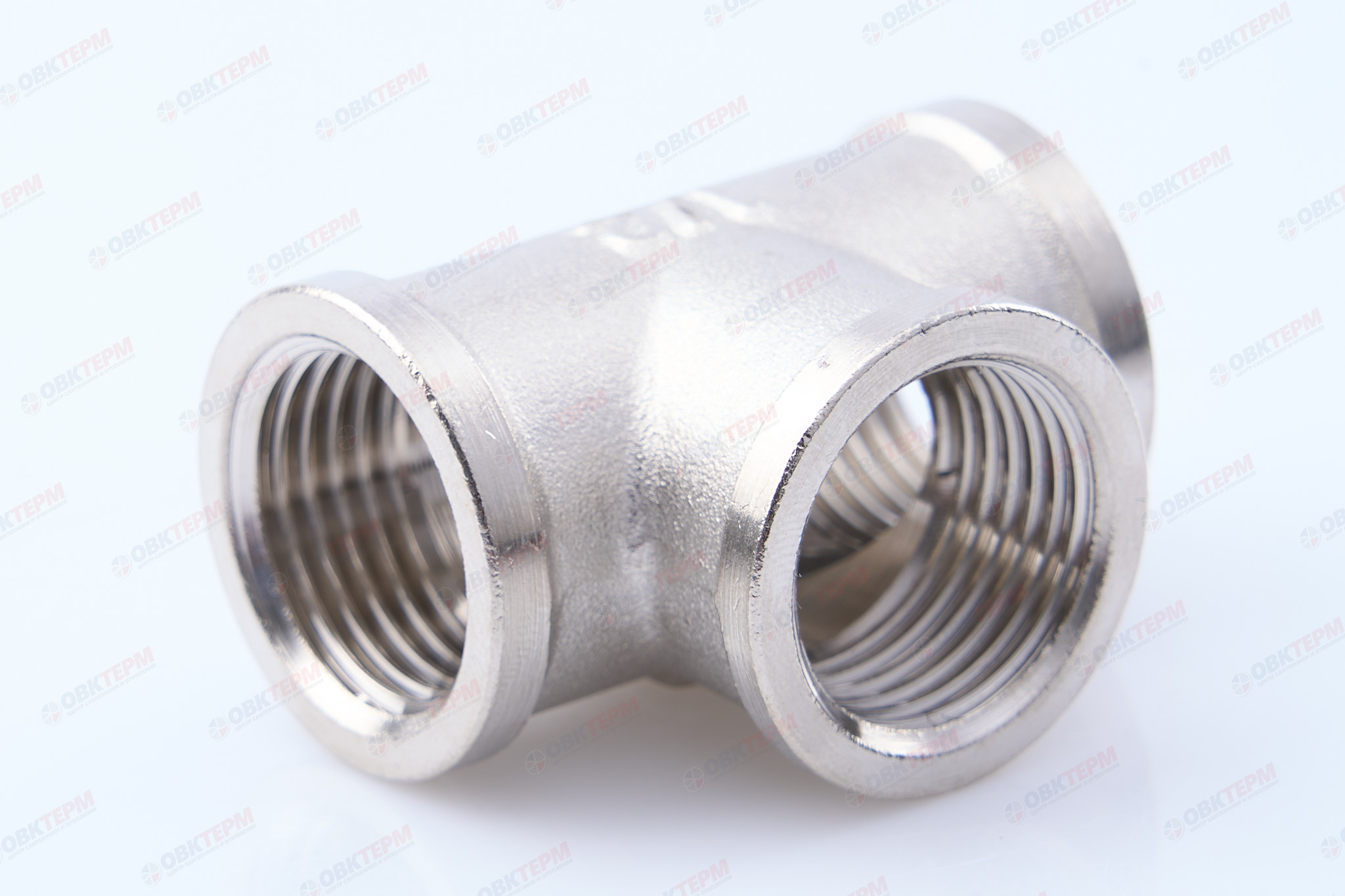 Тройник    1/2" ввв  Никель ZEISSLER   (10шт/90ящ) - Изображение №1
