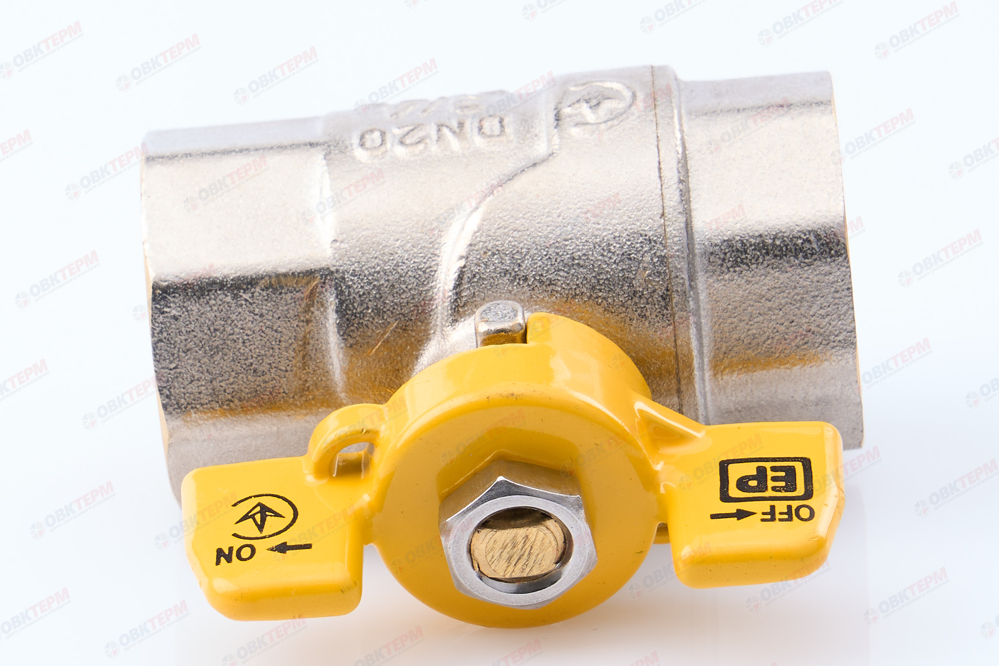 Кран шаровый ГАЗ   EUROPRODUCT     3/4" ВВ   бабочка (80 шт) - Изображение №5