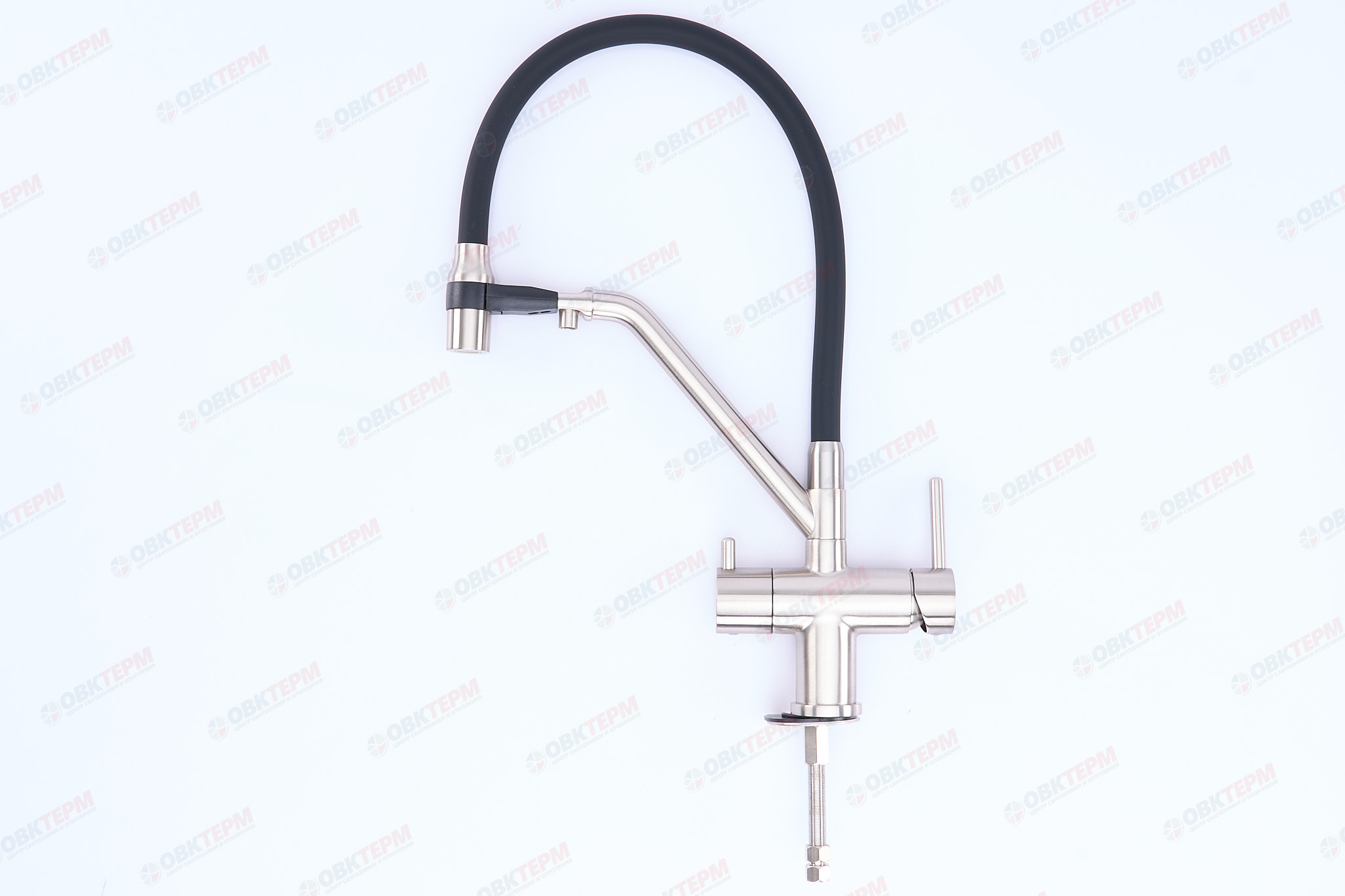 Смеситель д/кухни под ФИЛЬТР GAPPO G4398-85 латунь /сатин/Ø35 /шпилька - Изображение №5