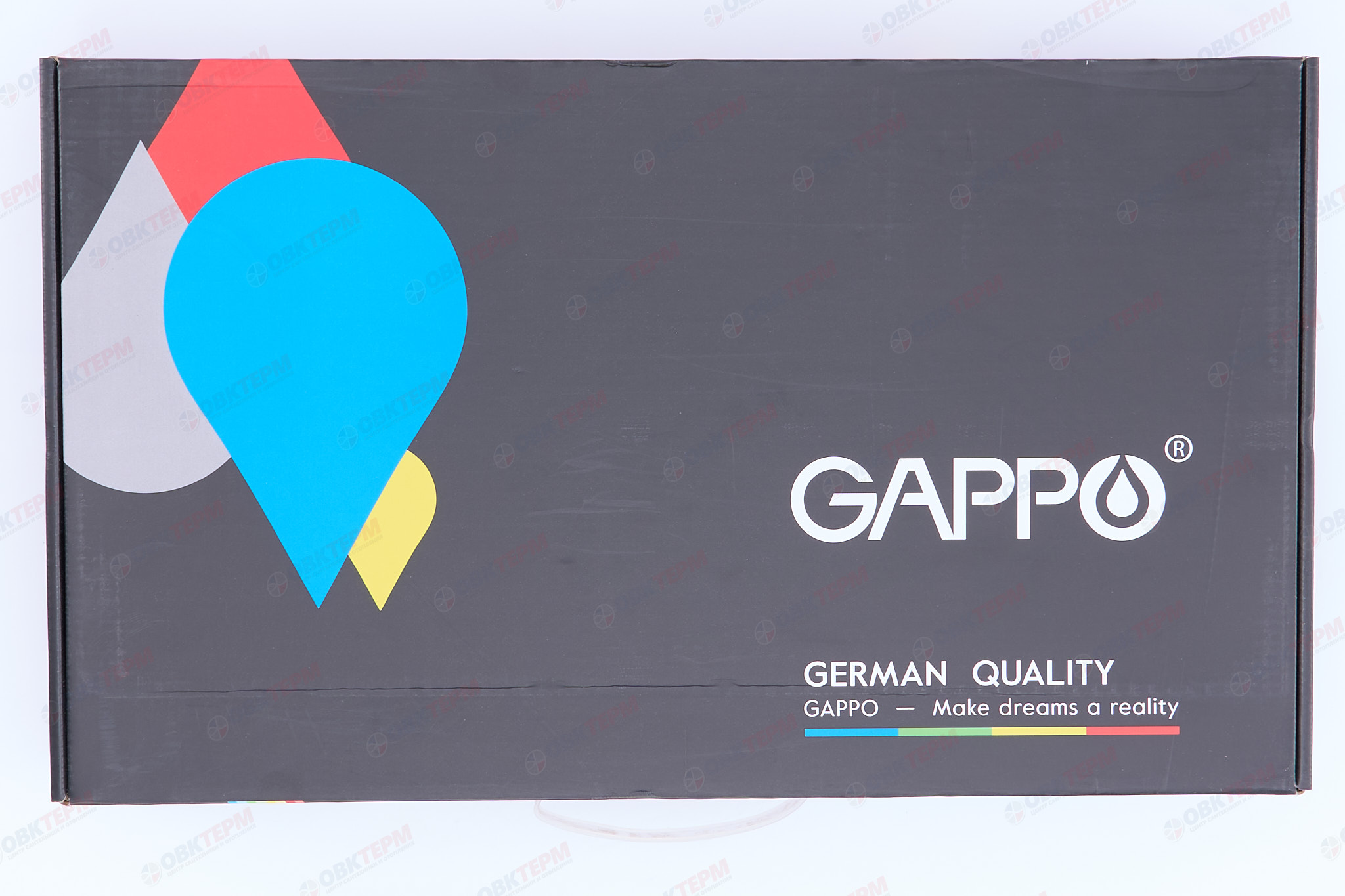 Смеситель д/кухни под ФИЛЬТР GAPPO G4398-85 латунь /сатин/Ø35 /шпилька - миниатюра №9