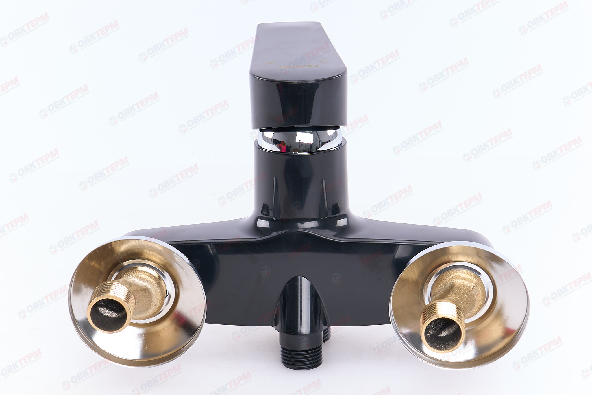 Смеситель д/ванны PLAMIX Oscar-006 EURO Black (без шланга и лейки) (24шт/ящ) - Изображение №5