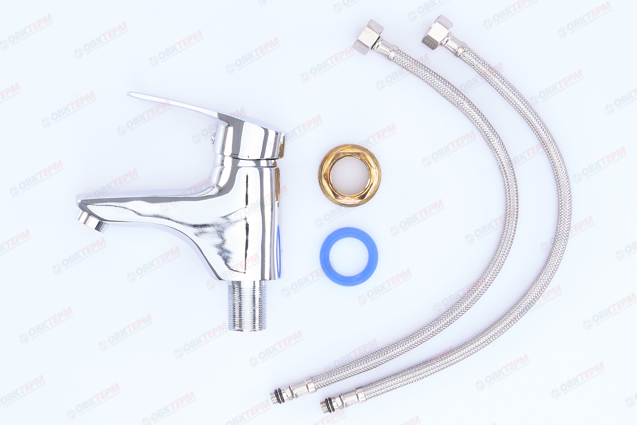 Смеситель д/умывальника ARMATA HANSBERG 001  (10 шт/ящ) (Ø40, гайка)    (10 шт/ящ) - миниатюра №4