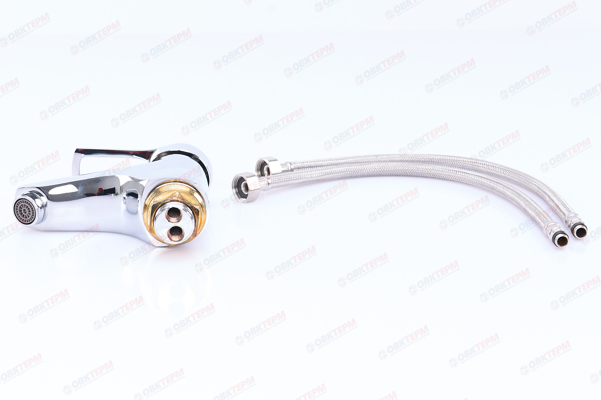 Смеситель д/умывальника ARMATA HANSBERG 001  (10 шт/ящ) (Ø40, гайка)    (10 шт/ящ) - миниатюра №5