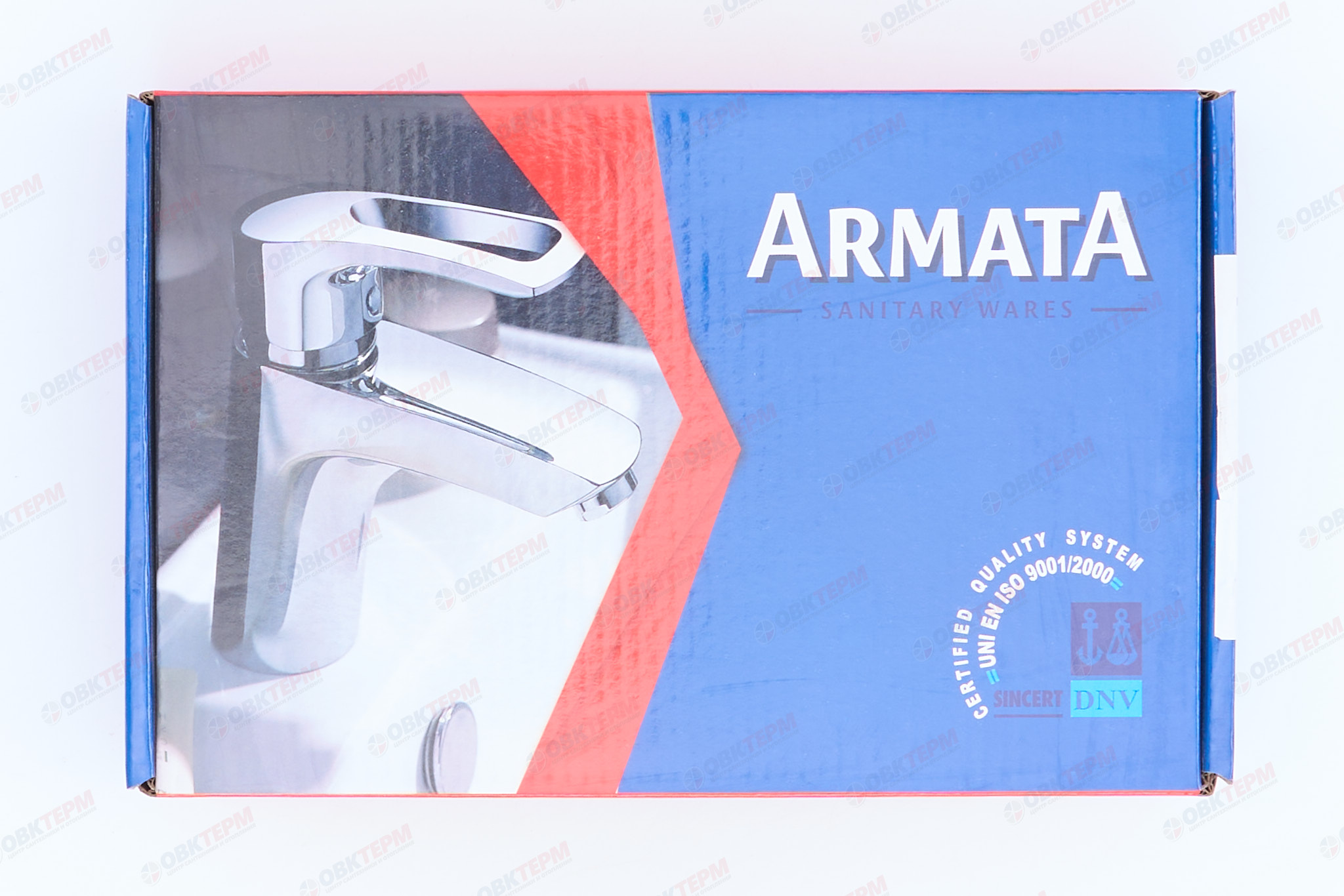 Смеситель д/умывальника ARMATA HANSBERG 001  (10 шт/ящ) (Ø40, гайка)    (10 шт/ящ) - миниатюра №7