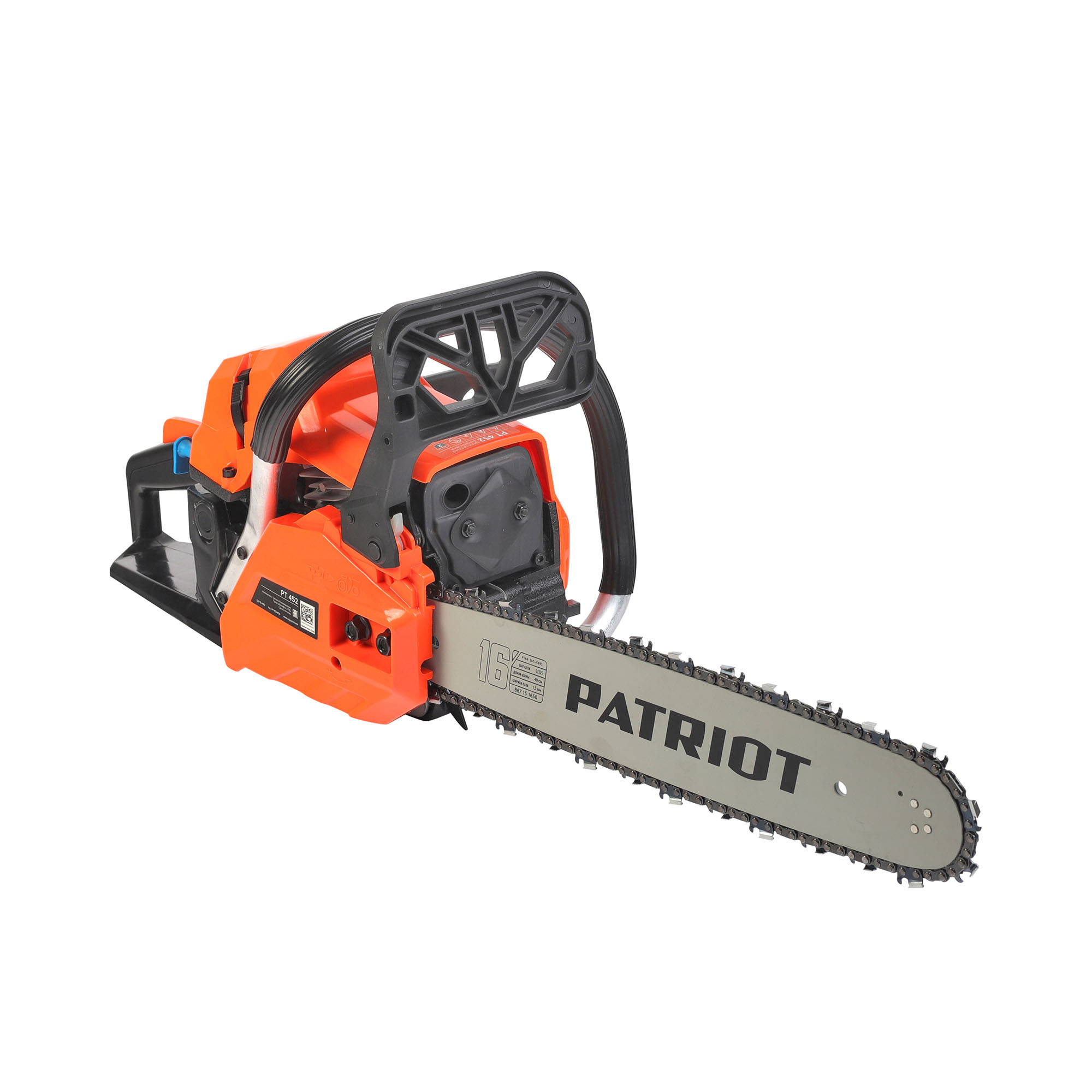 Пила цепная бензиновая PATRIOT PT 452, 3,4 л.с. - Изображение №5