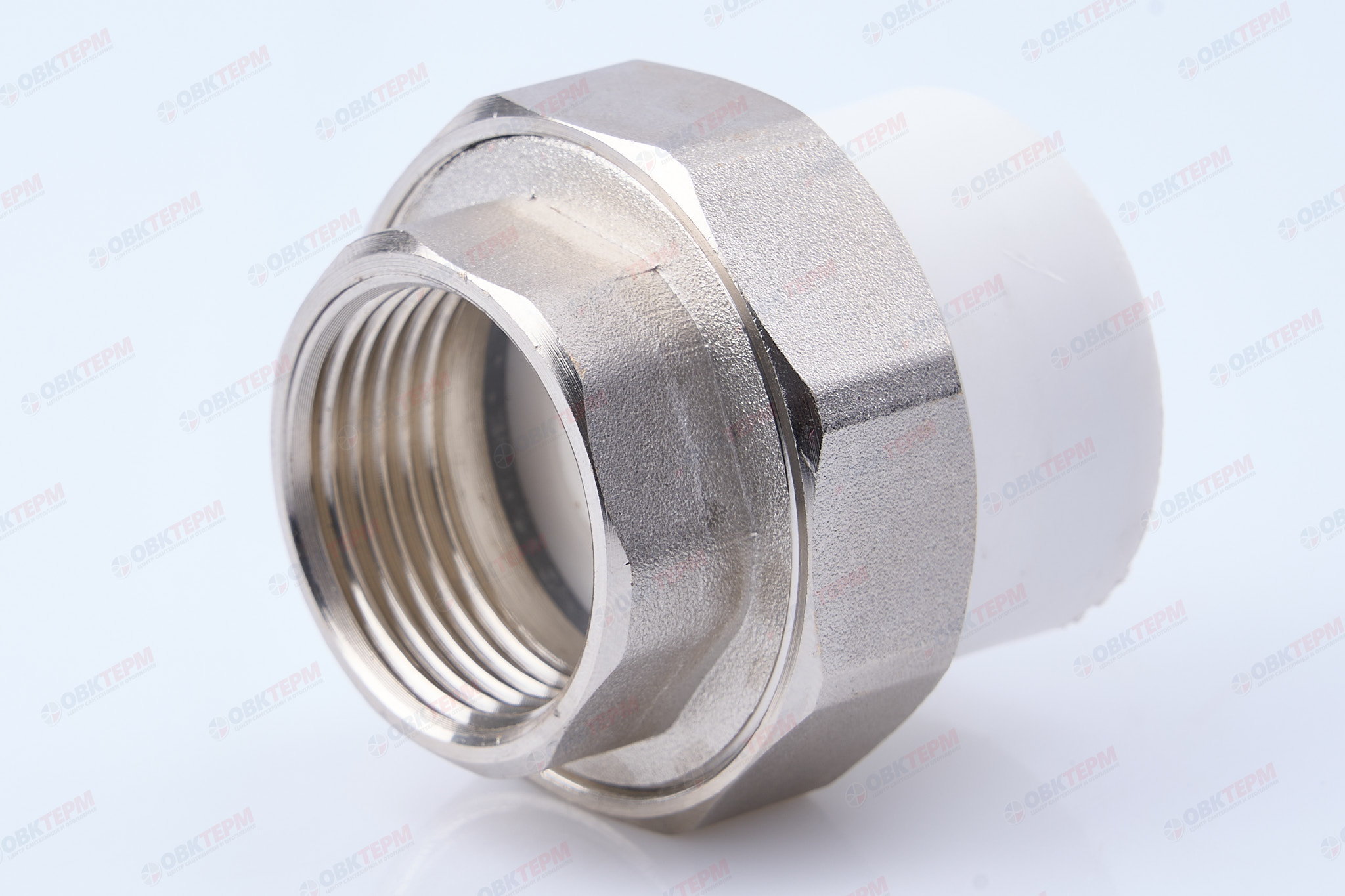 Разборное соединение  32 * 1" в    (белый)    (TIM) - Изображение №1