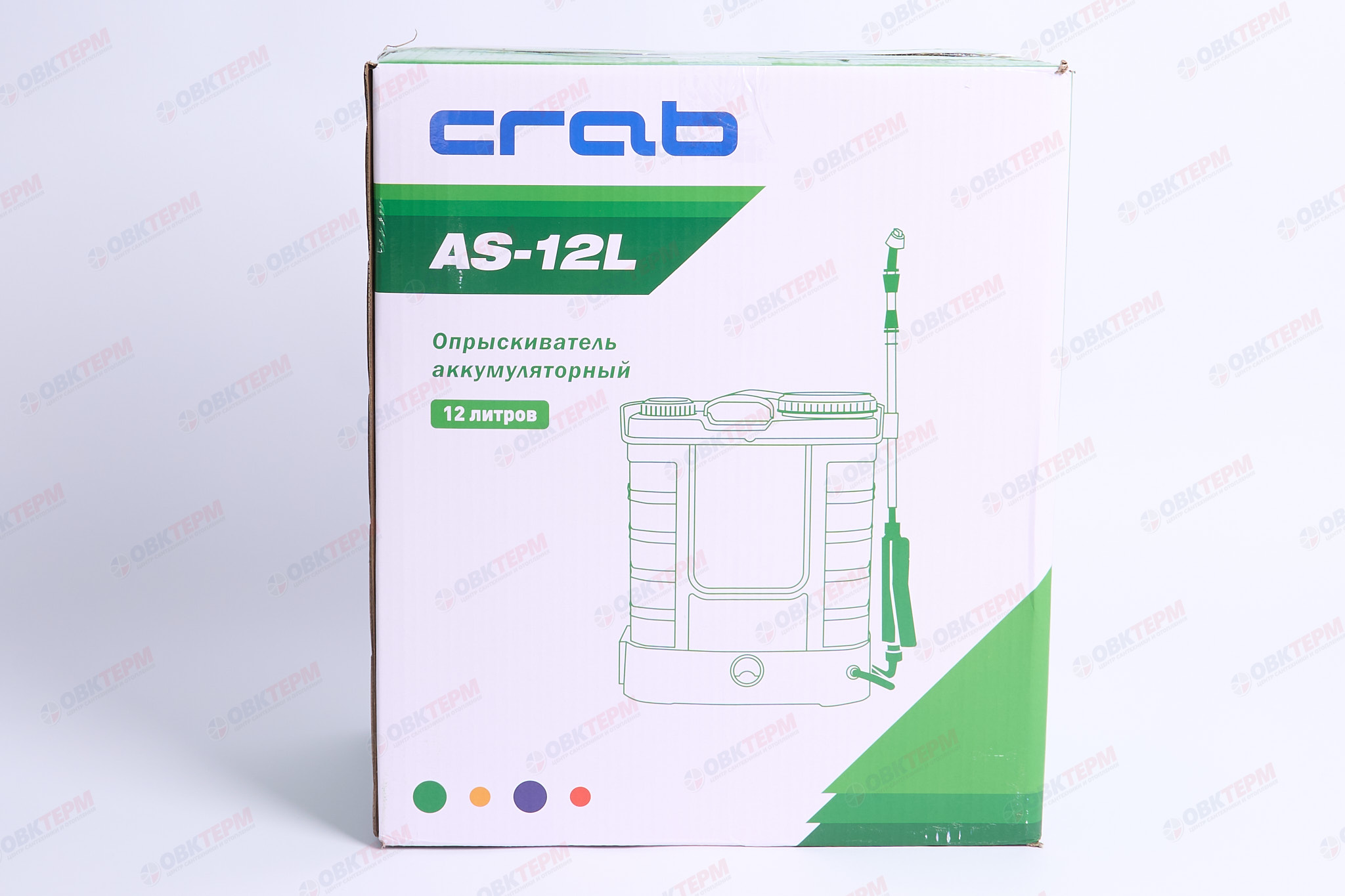Опрыскиватель аккумуляторный 12 литров (1 шт/ящ) CRAB AS-12L - Изображение №3