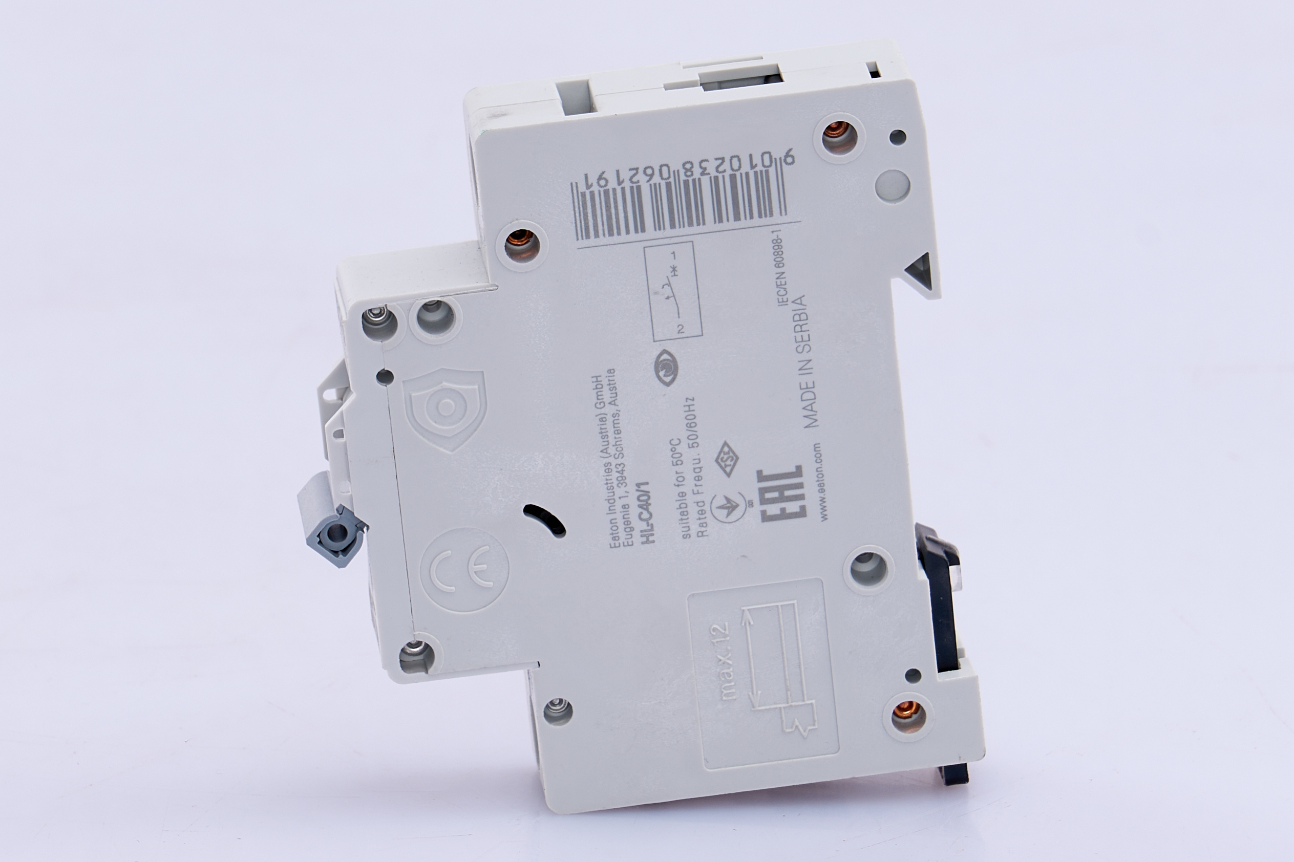 Выключатель автоматический 1п C 40A HL EATON (12шт/уп) - миниатюра №6