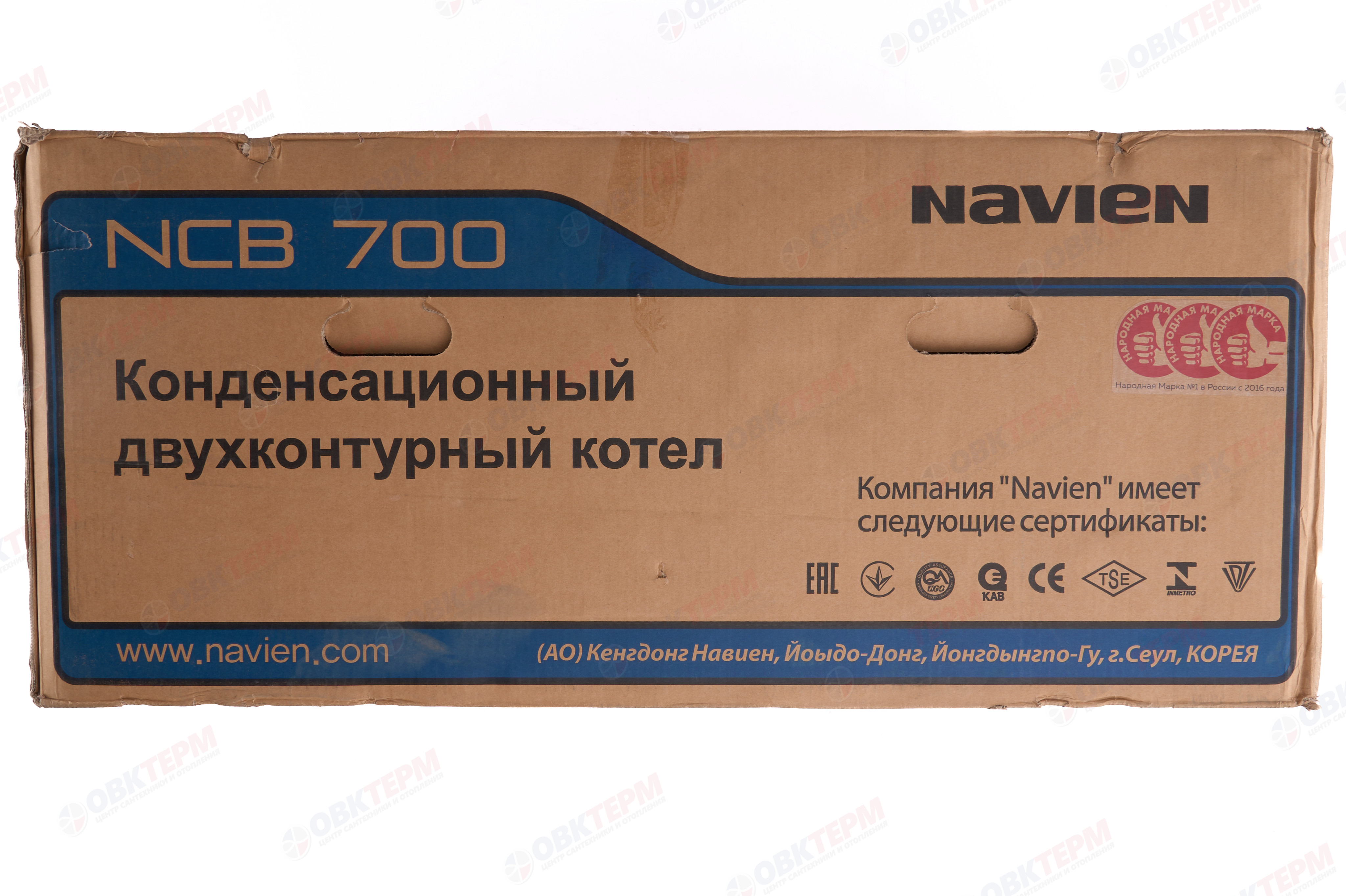 Котел газовый настенный NAVIEN   NCB700-35K (35 кВт,19,5 л/мин,2-х конт,турбо,без трубы, конденсац.) - миниатюра №7