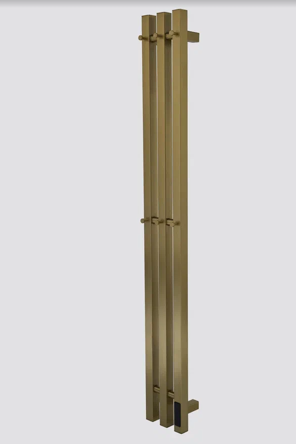Полотенцесушитель электрический Domamir Papa-K 1200x180 MZ (матовое золото) - Изображение №3