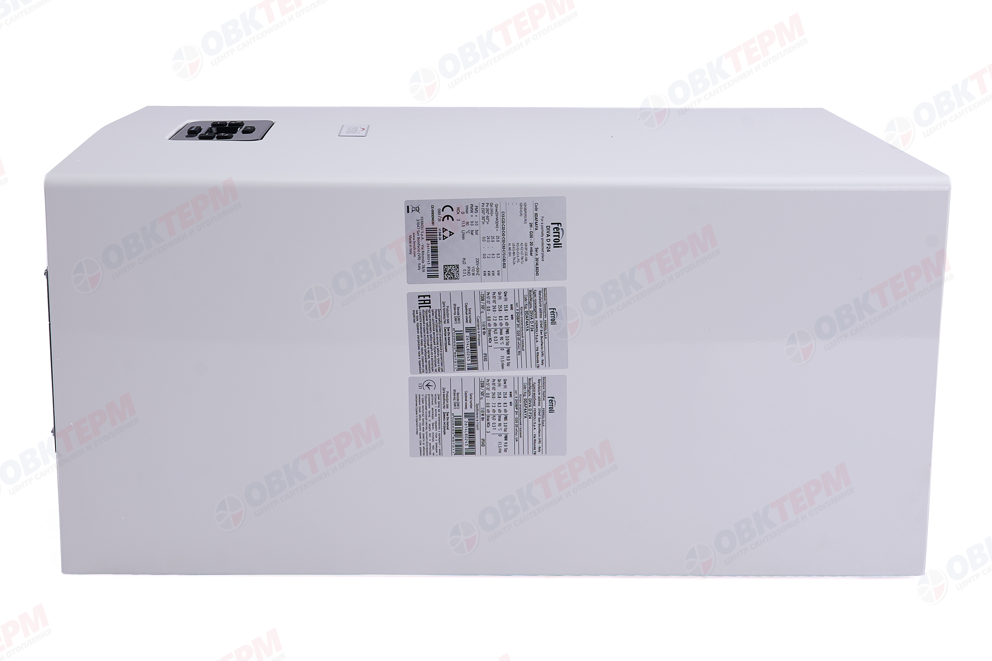Котел газовый FERROLI    DIVA  D  F 24 M (2-x  конт. турбо) Италия - Изображение №3