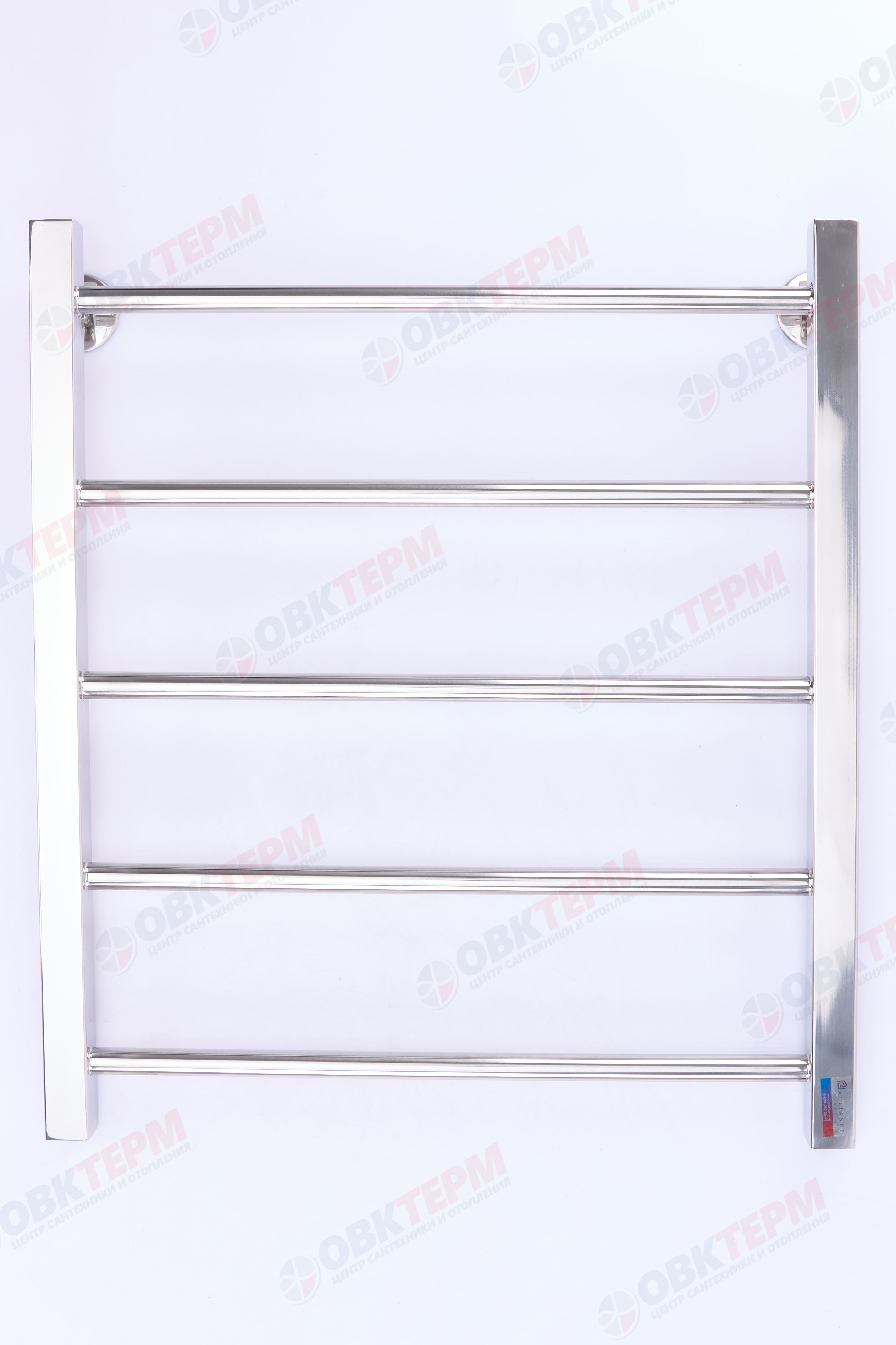 Полотенцесушитель лесенка ТДА ЛНК 50 х 60 П 5 перекладин вн.резьба 1/2" профильная труба АДВ - миниатюра №2