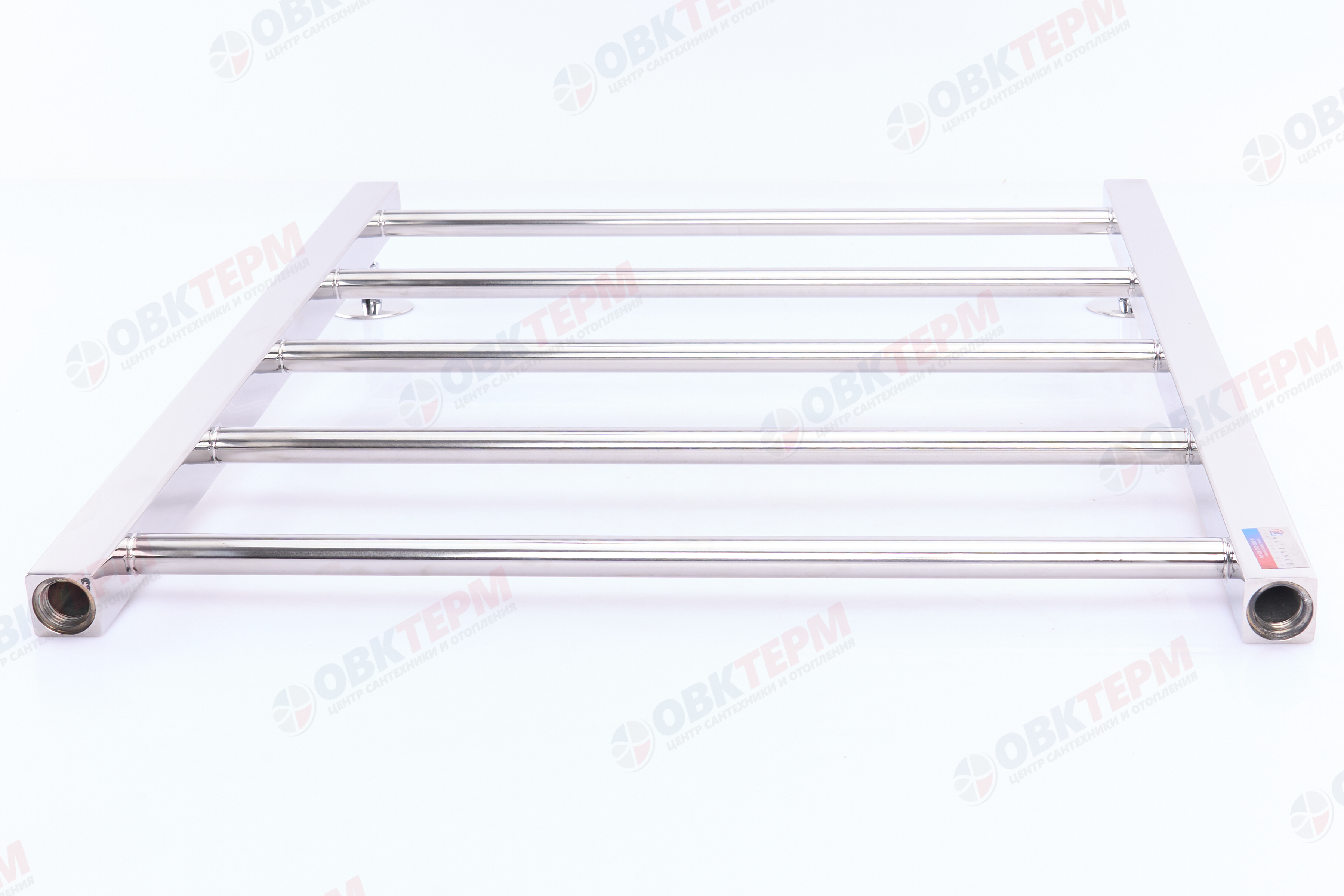 Полотенцесушитель лесенка ТДА ЛНК 50 х 60 П 5 перекладин вн.резьба 1/2" профильная труба АДВ - миниатюра №4