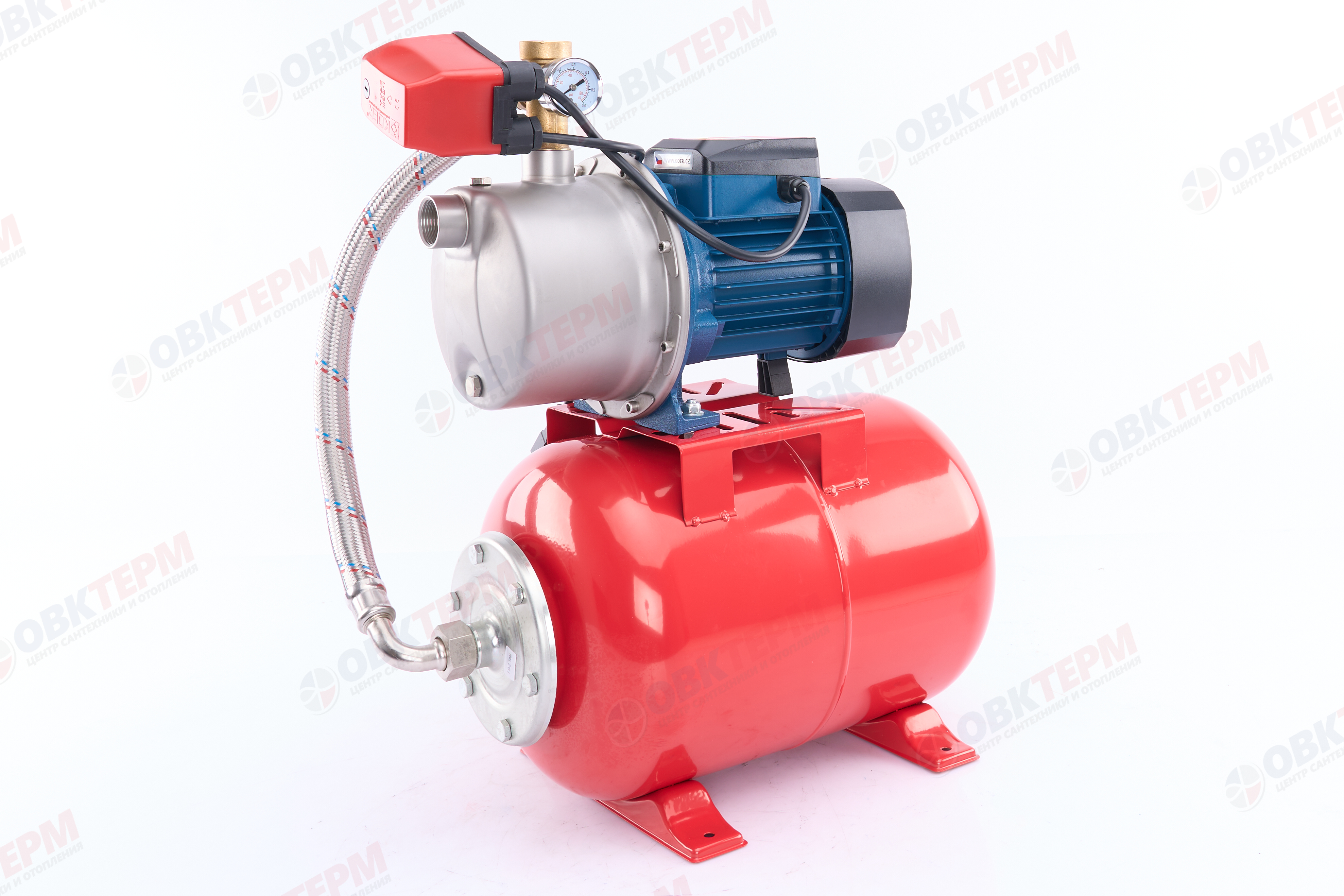 Станция насосная  AUTO KJS 1100  KOER  (1,1кВт/70л.м./52м) - Изображение №2