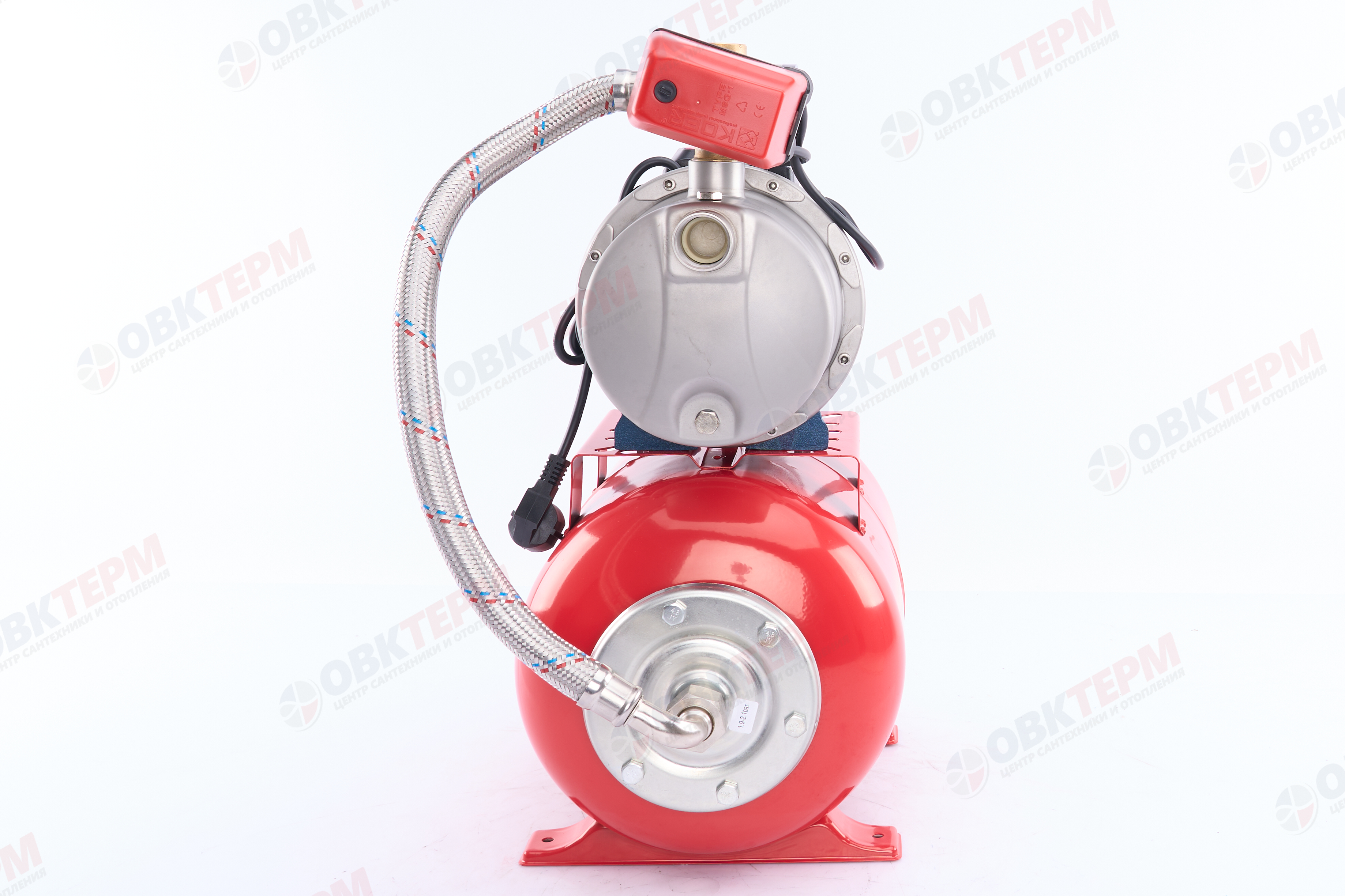 Станция насосная  AUTO KJS 1100  KOER  (1,1кВт/70л.м./52м) - Изображение №5