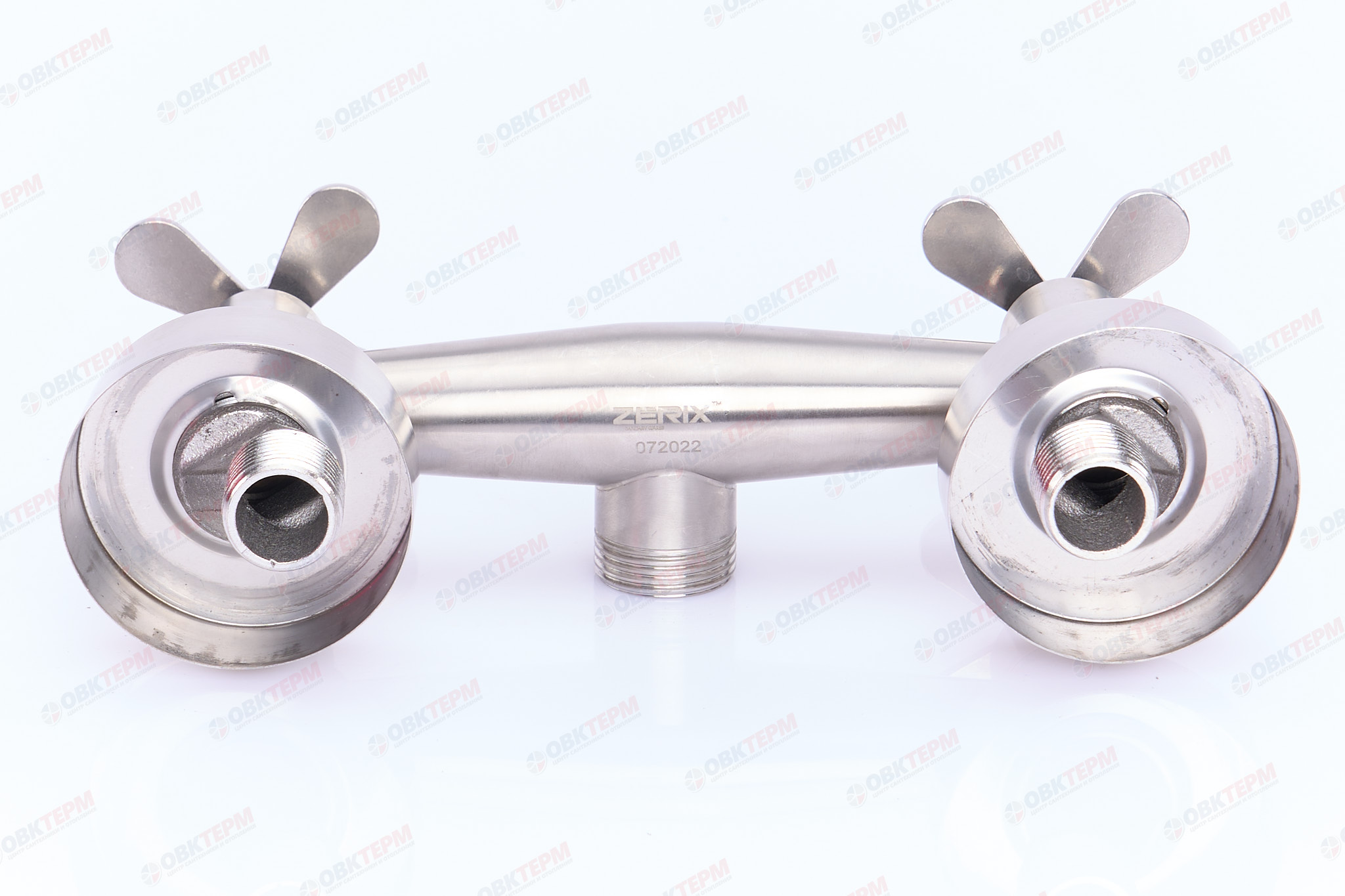 Смеситель д/ванны нерж/сталь ZERIX GTA-006  10 шт/ящ - миниатюра №3