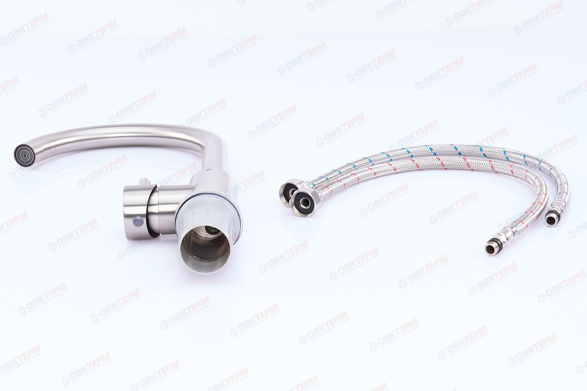 Смеситель д/кухни нерж/сталь ARMATA SUS-011 (16 шт/ящ) - Изображение №4