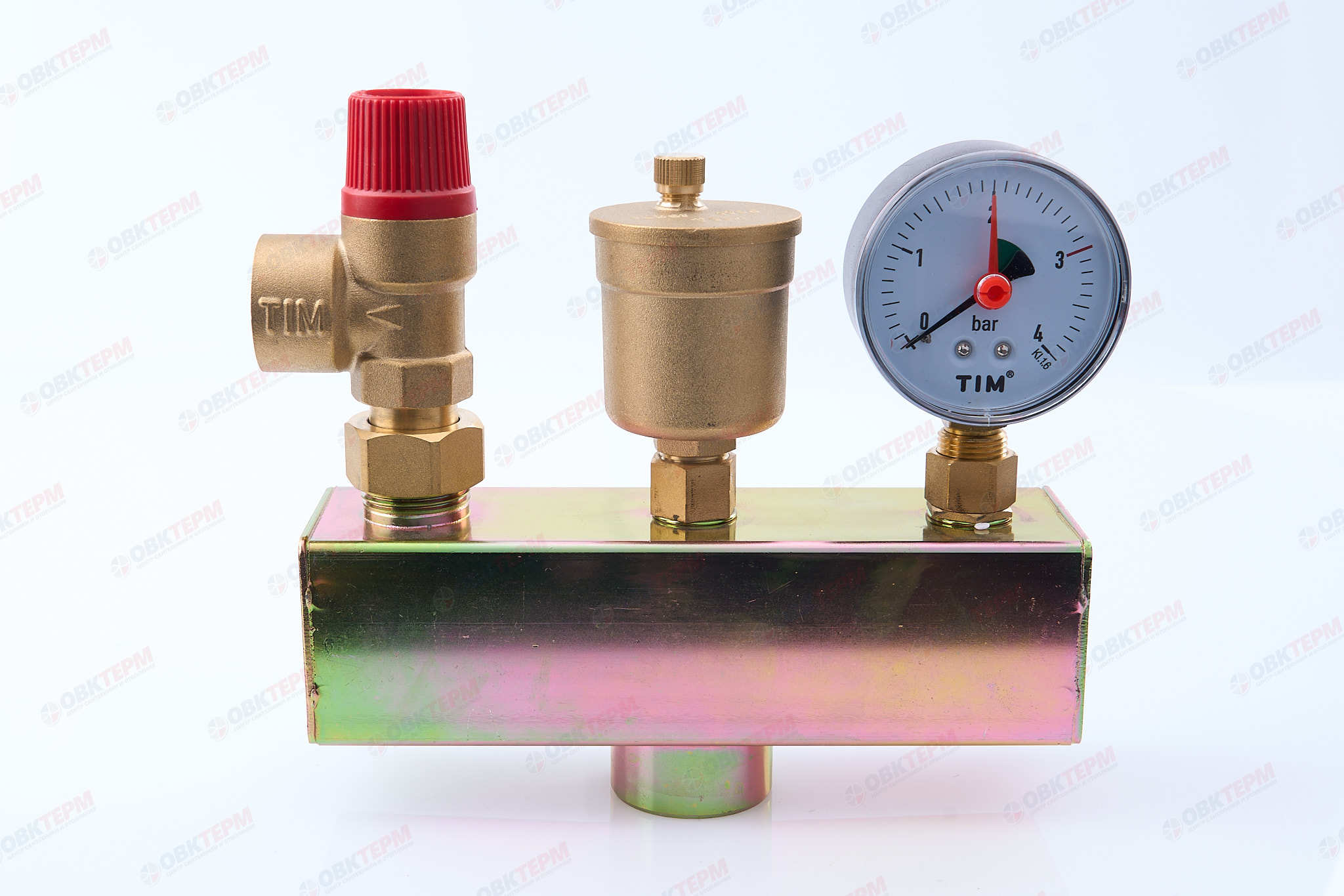 Группа безопасности котла     TIM    1" из квадратн. трубки 3 bar  (JH-1022-3) (1/8) - Изображение №1