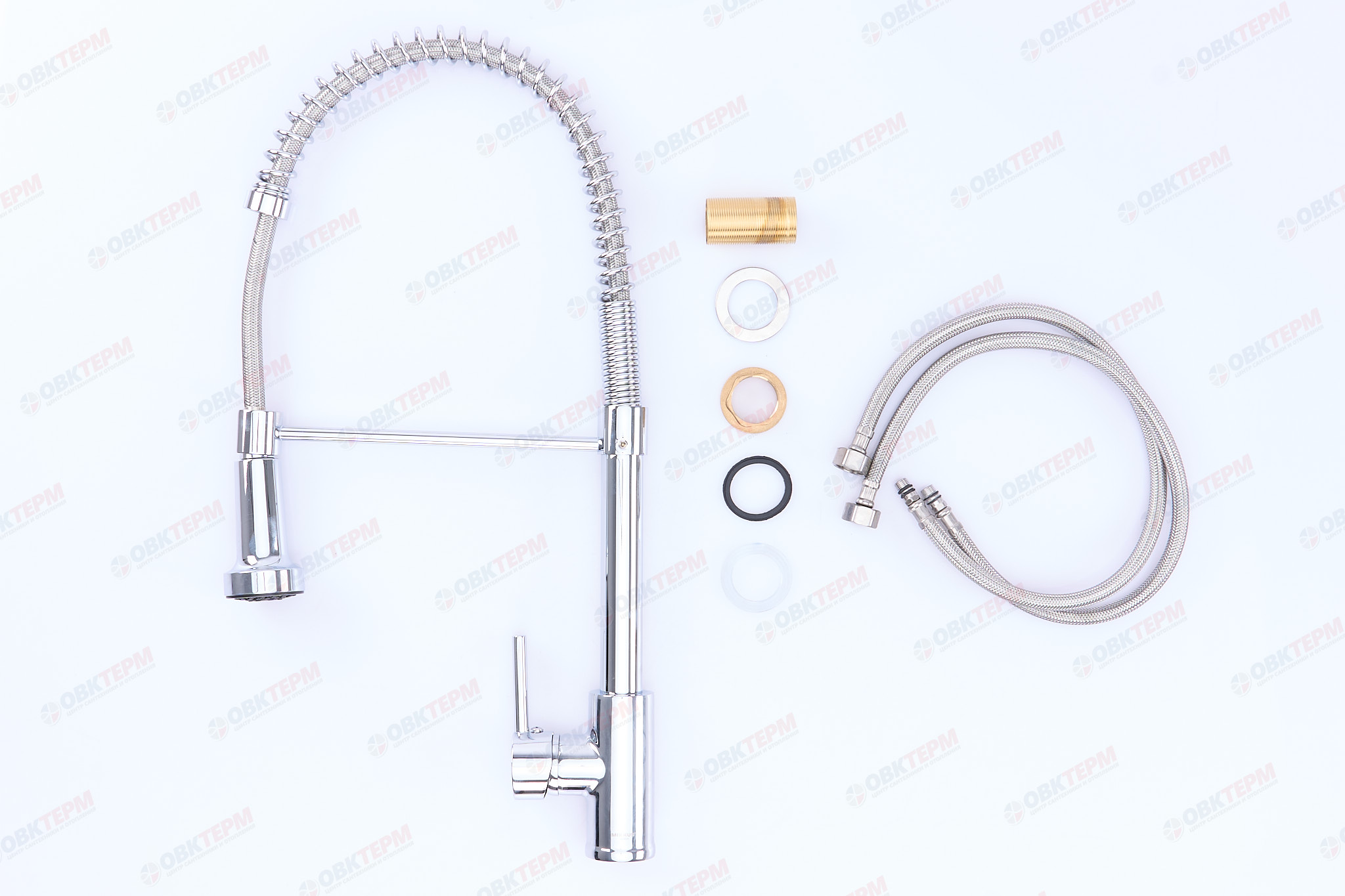 Смеситель д/кухни MIXXUS PREMIUM SPRING 017 Ø35 (8 шт/ящ) - миниатюра №4