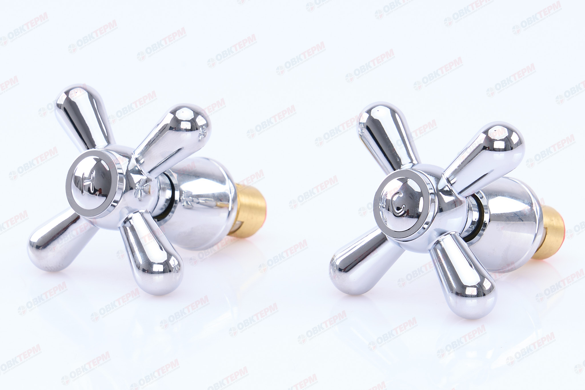 Ручки MIXXUS DOMINOX керамика (с кранбуксами, пара) (40 шт/ящ) - Изображение №2