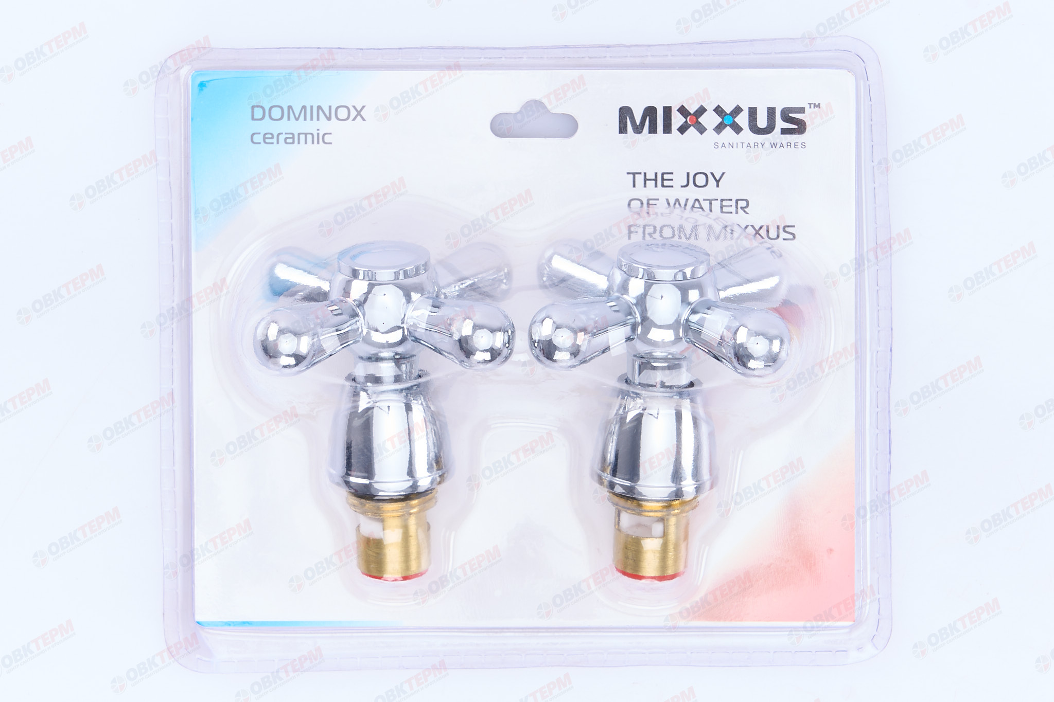 Ручки MIXXUS DOMINOX керамика (с кранбуксами, пара) (40 шт/ящ) - миниатюра №7