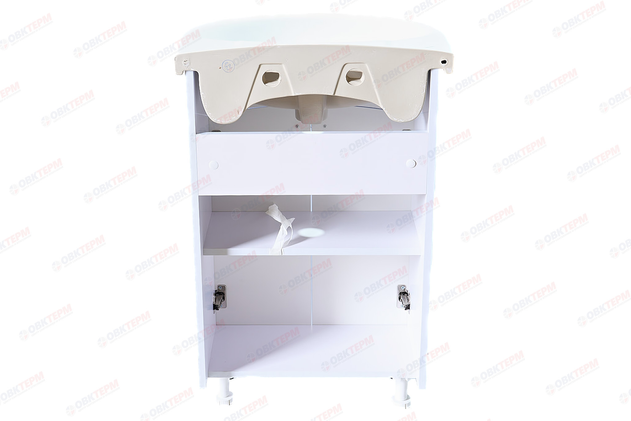 Комплект мебели 2 в 1: Тумба напольная  55 Антик №7 с умывальнико Антик 55 - Изображение №4