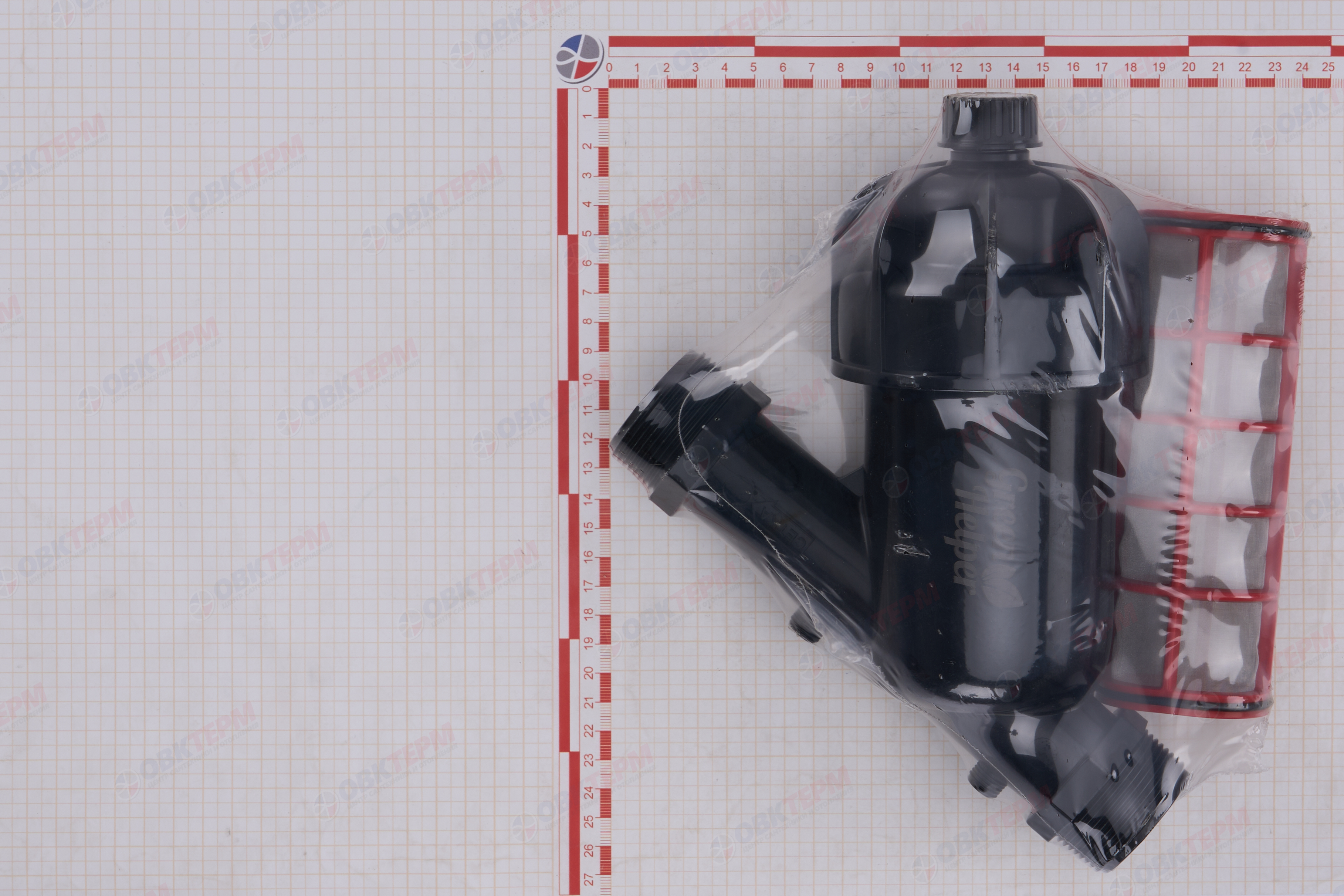 Фильтр сетчатый 1 1/2"  1750S120P    GREEN HELPER  (5/1шт) - Изображение №3