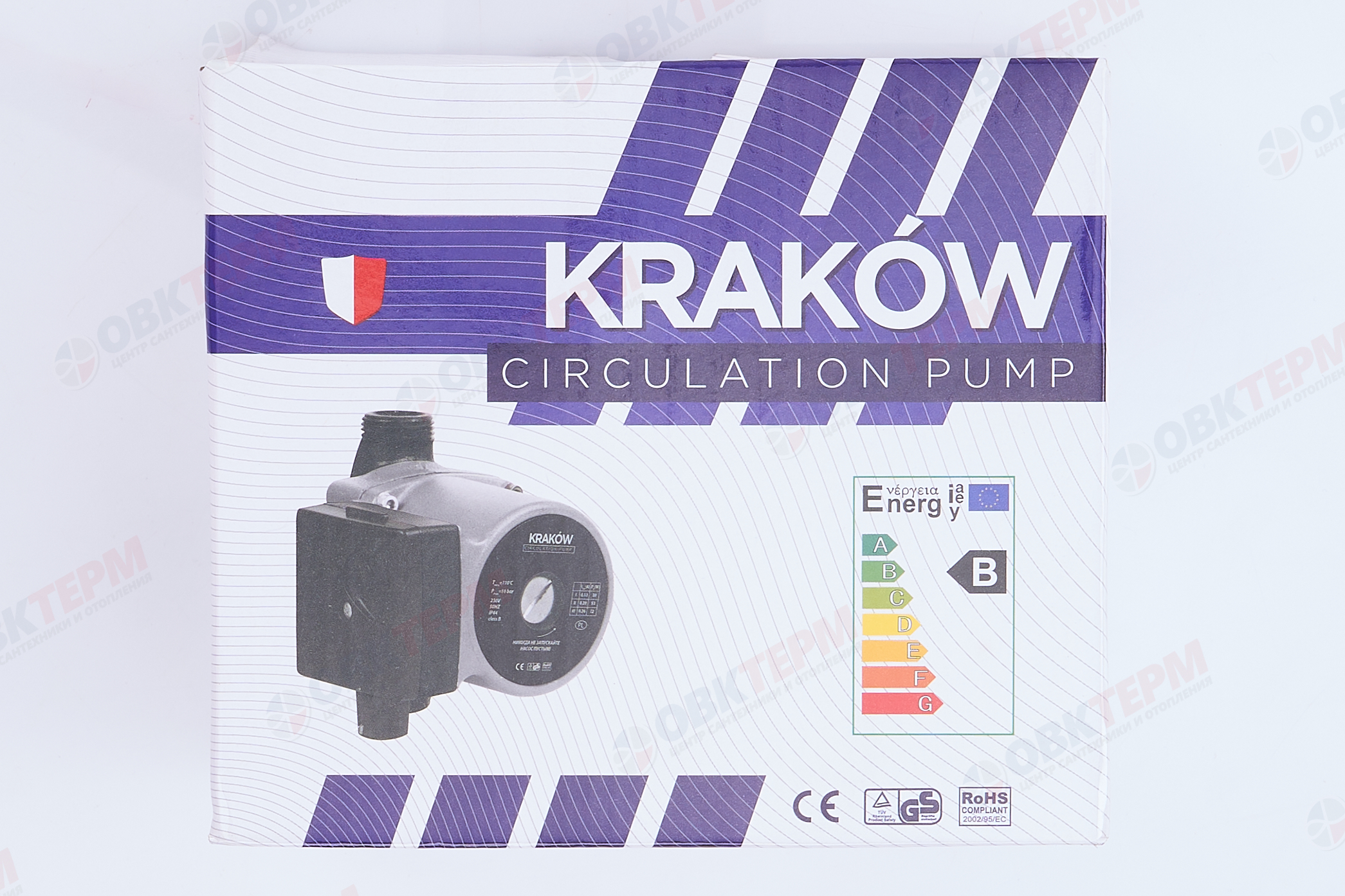 Насос циркуляционный  UPS  20/6-130   KRAKOW - миниатюра №8