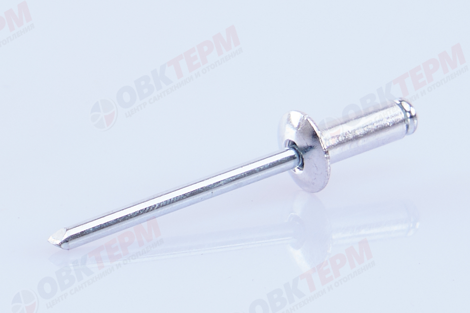 Заклепки алюминиевые 4,0*10 мм 50 шт/уп. P.I.T. - Изображение №1