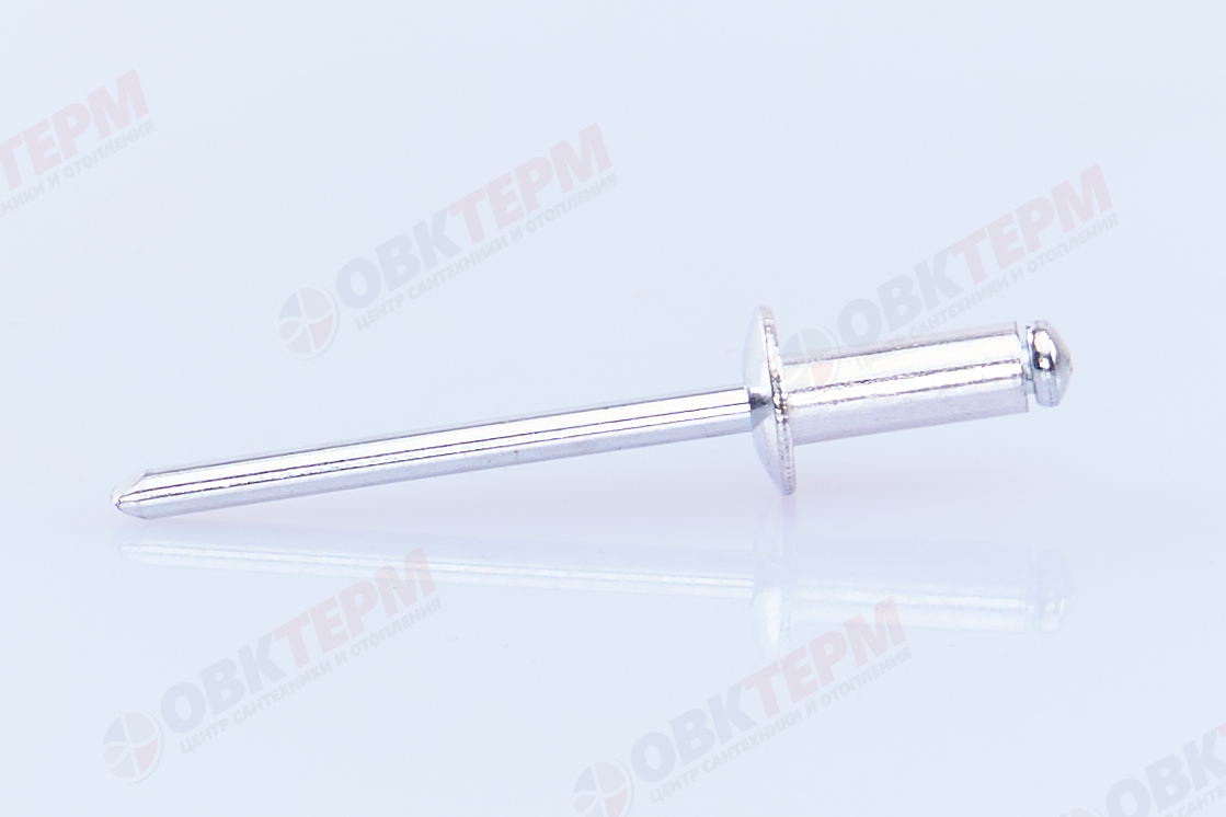 Заклепки алюминиевые 4,0*10 мм 50 шт/уп. P.I.T. - Изображение №2