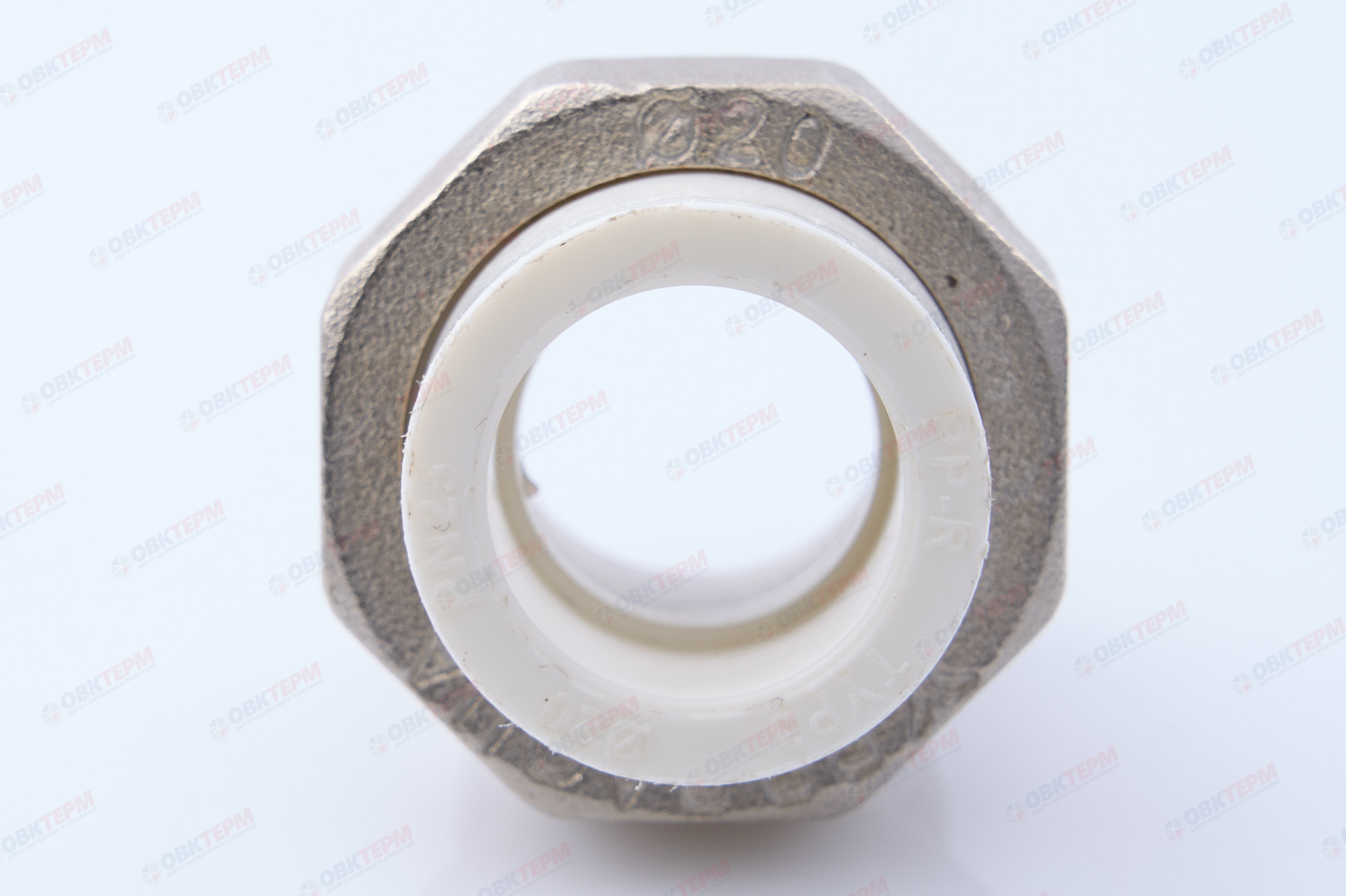 Разборное соединение   20  *  3/4"  Н   БЕЛАЯ          (PRO AQUA)    (60/10) - Изображение №5