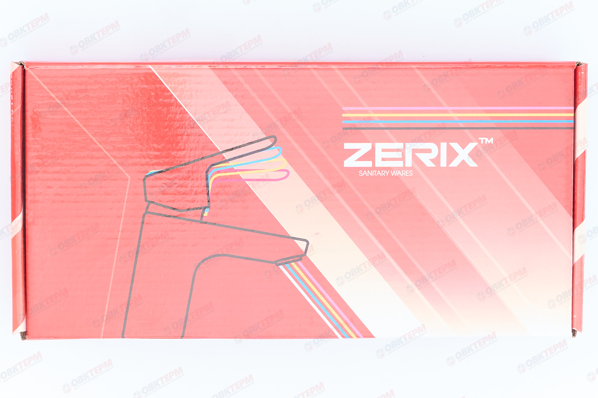 Смеситель д/кухни REFLECTOR ZERIX FADE-011 GRAY (LR4898-9) (серый) (10 шт/ящ) - миниатюра №6