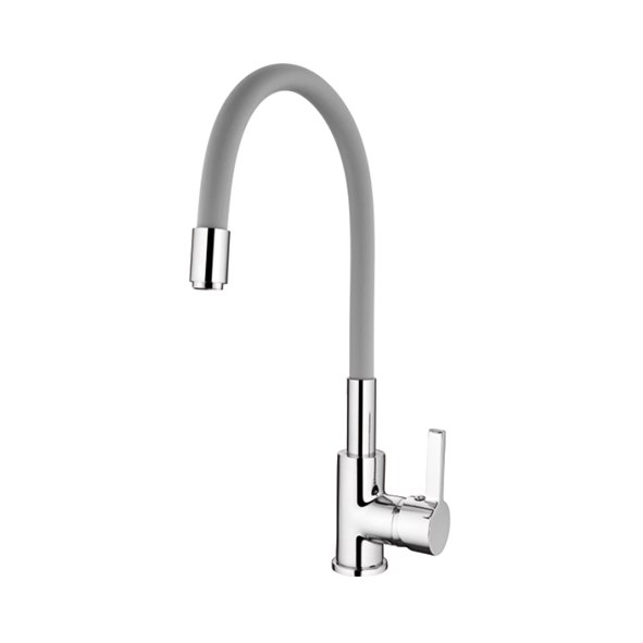 Смеситель д/кухни REFLECTOR ZERIX FADE-011 GRAY (LR4898-9) (серый) (10 шт/ящ) - изображение №1