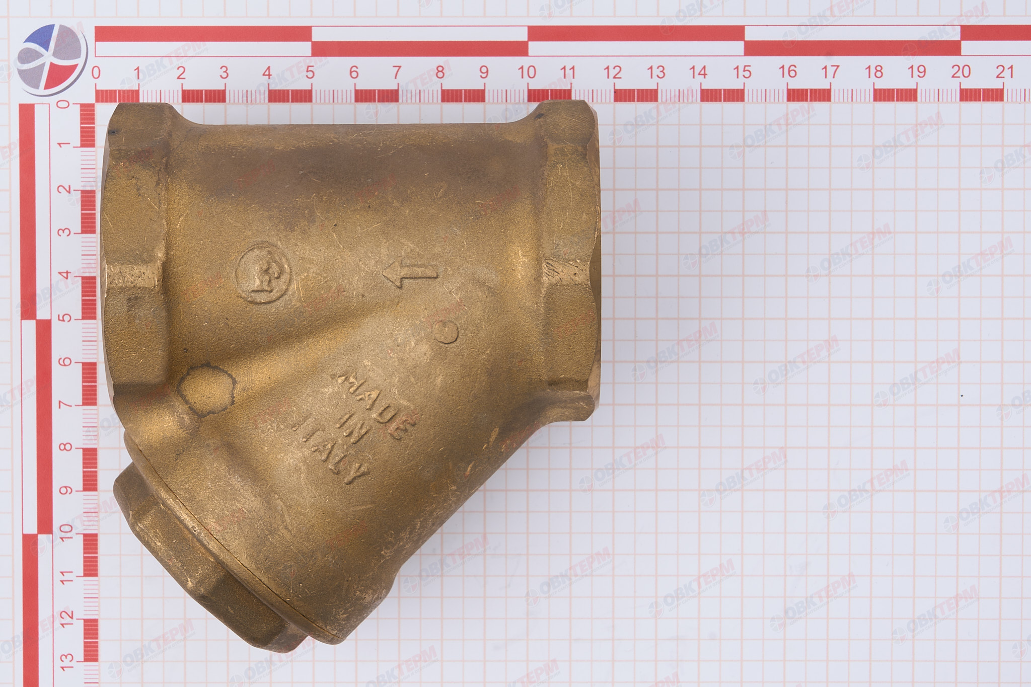 Фильтр  грубой очистки       GIACOMINI 2 " - миниатюра №9