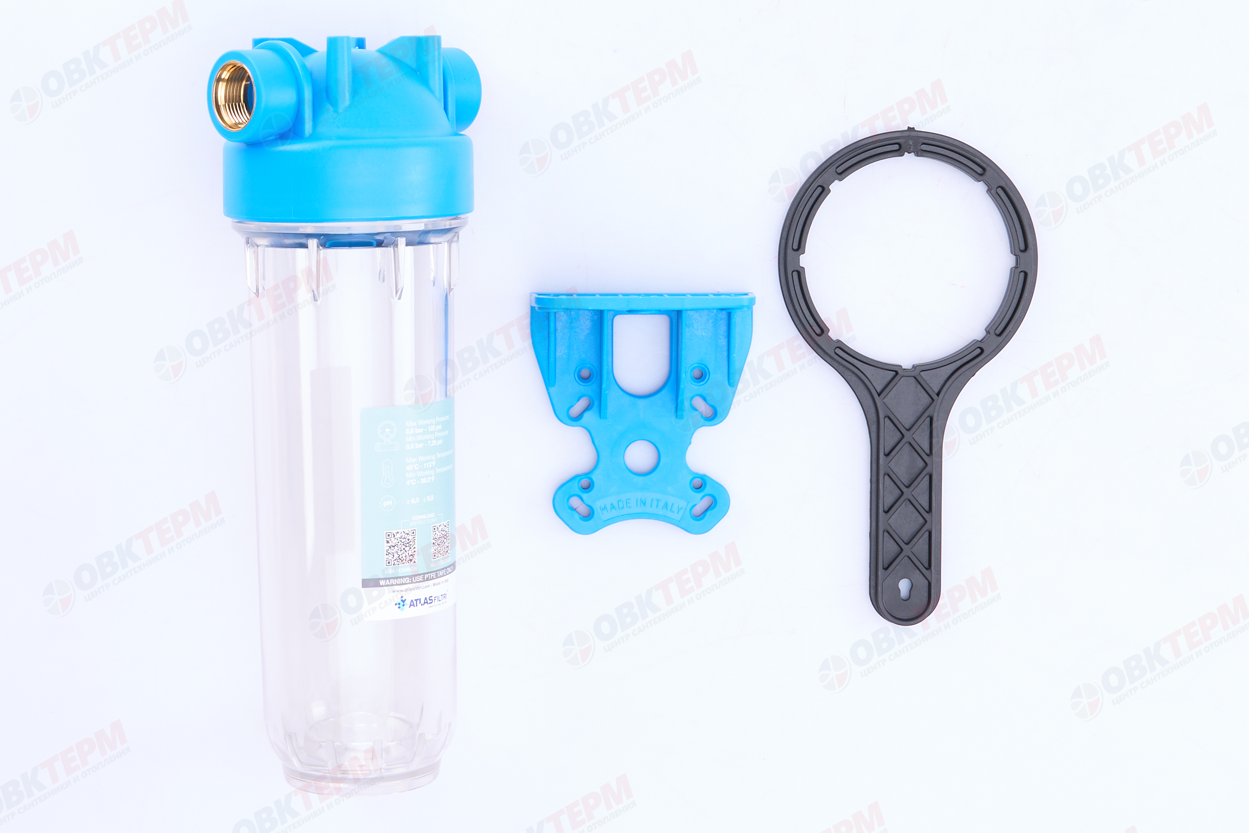 Atlas    Фильтр-колба   2-х комп.    3/4"    (12шт)  (RA1280601) - миниатюра №7