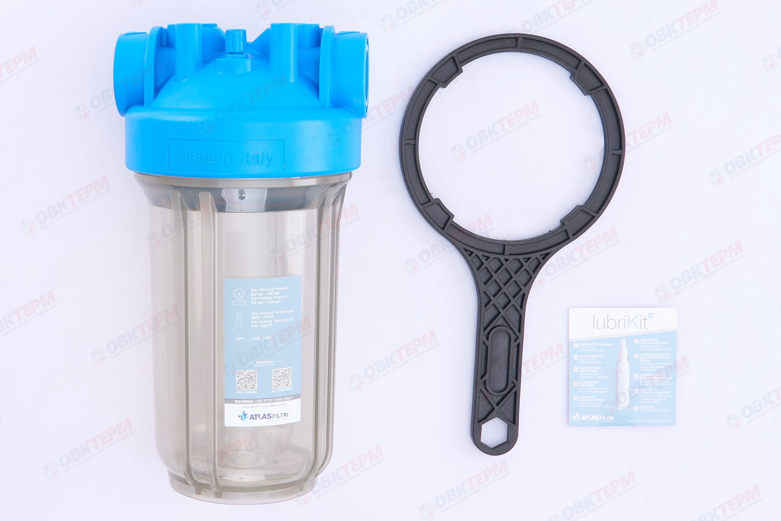 Atlas    Фильтр-колба  ВВ10 TS (прозрачный корпус)     (RA1700711/RA1700732) - Изображение №5