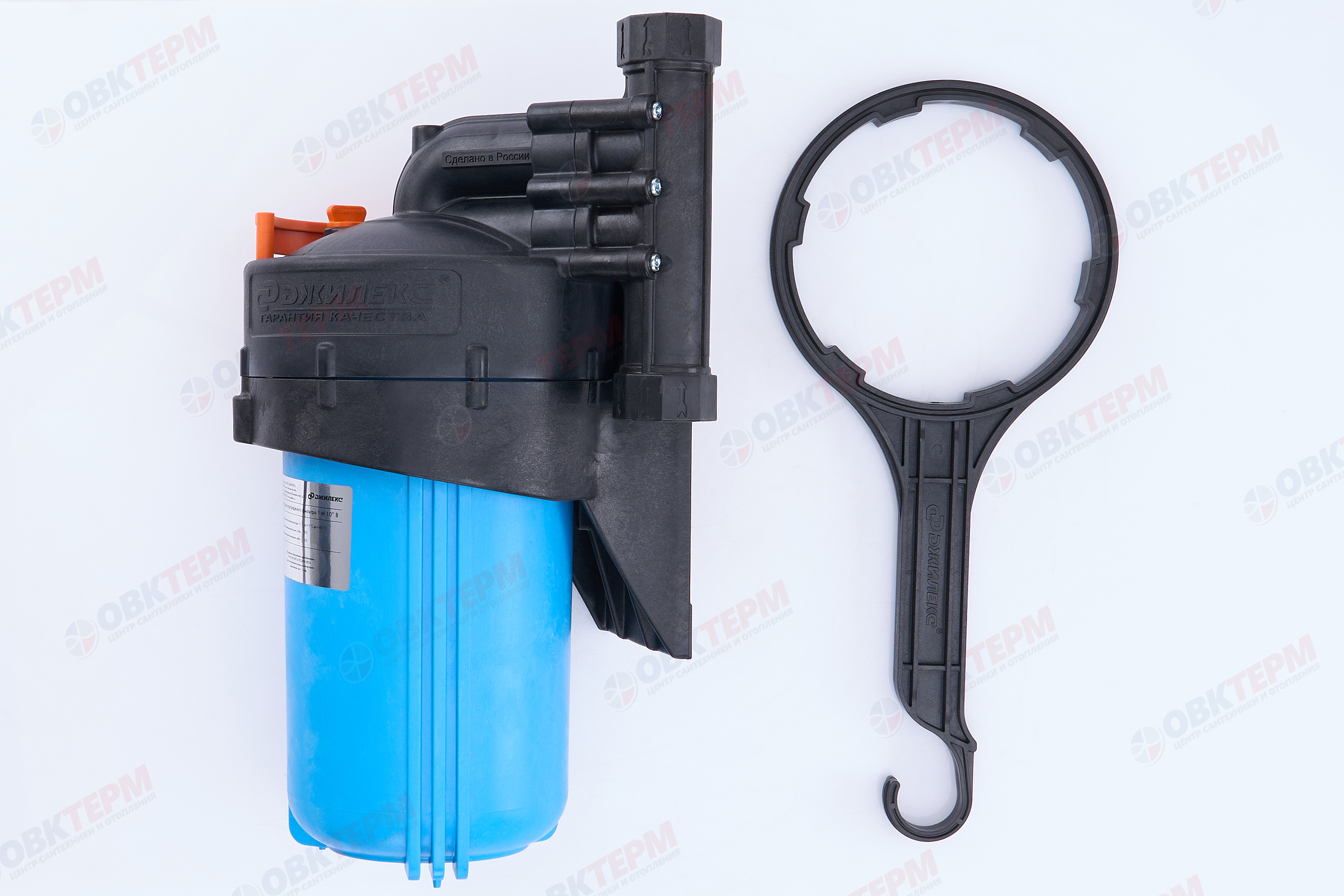 ДЖИЛЕКС  Фильтр-колба  ВВ10 (вертикальное подключение) - миниатюра №6