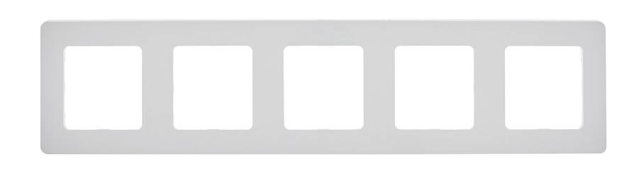 Рамка 5-м белая IEK Inspiria (Legrand) - Изображение №2