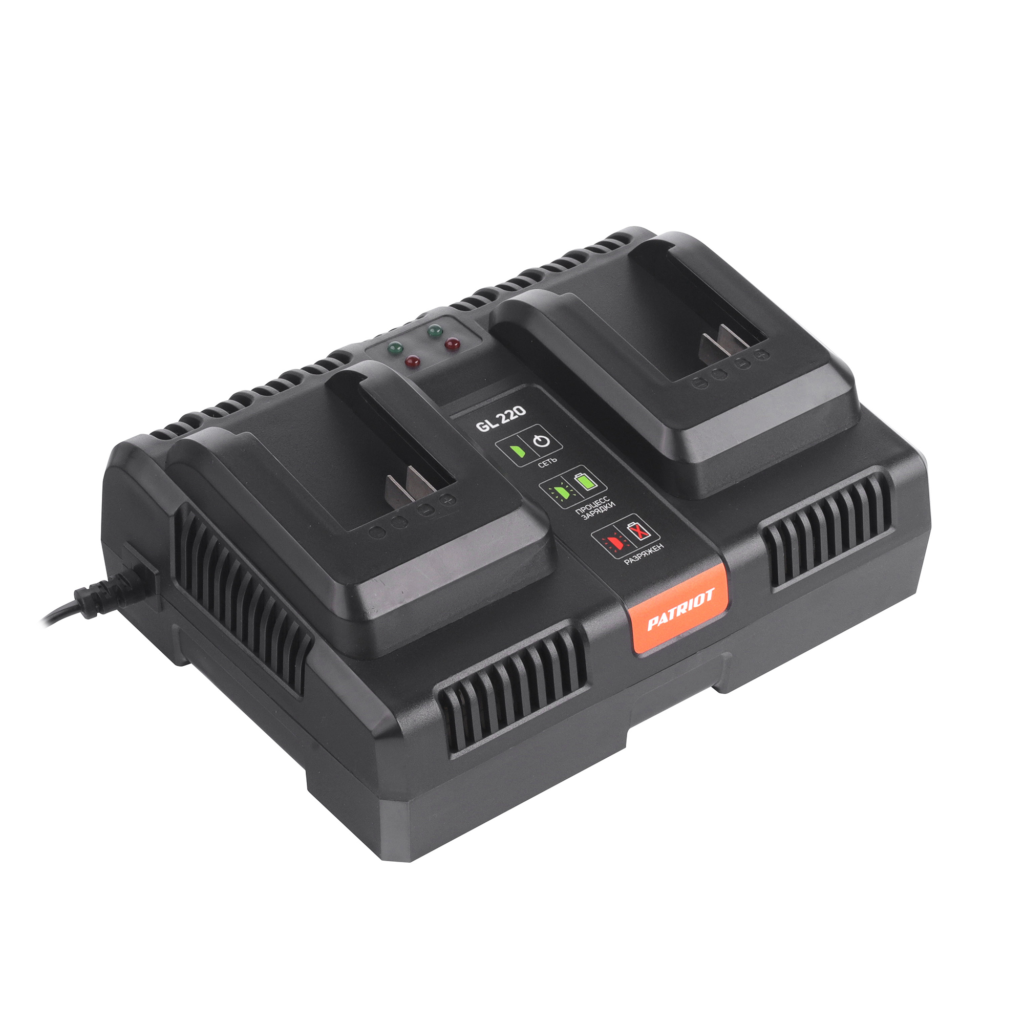 Устройство зарядное универсальное PATRIOT GL 220 21V(Max) 2.2A UES  2 слота UES - изображение №1